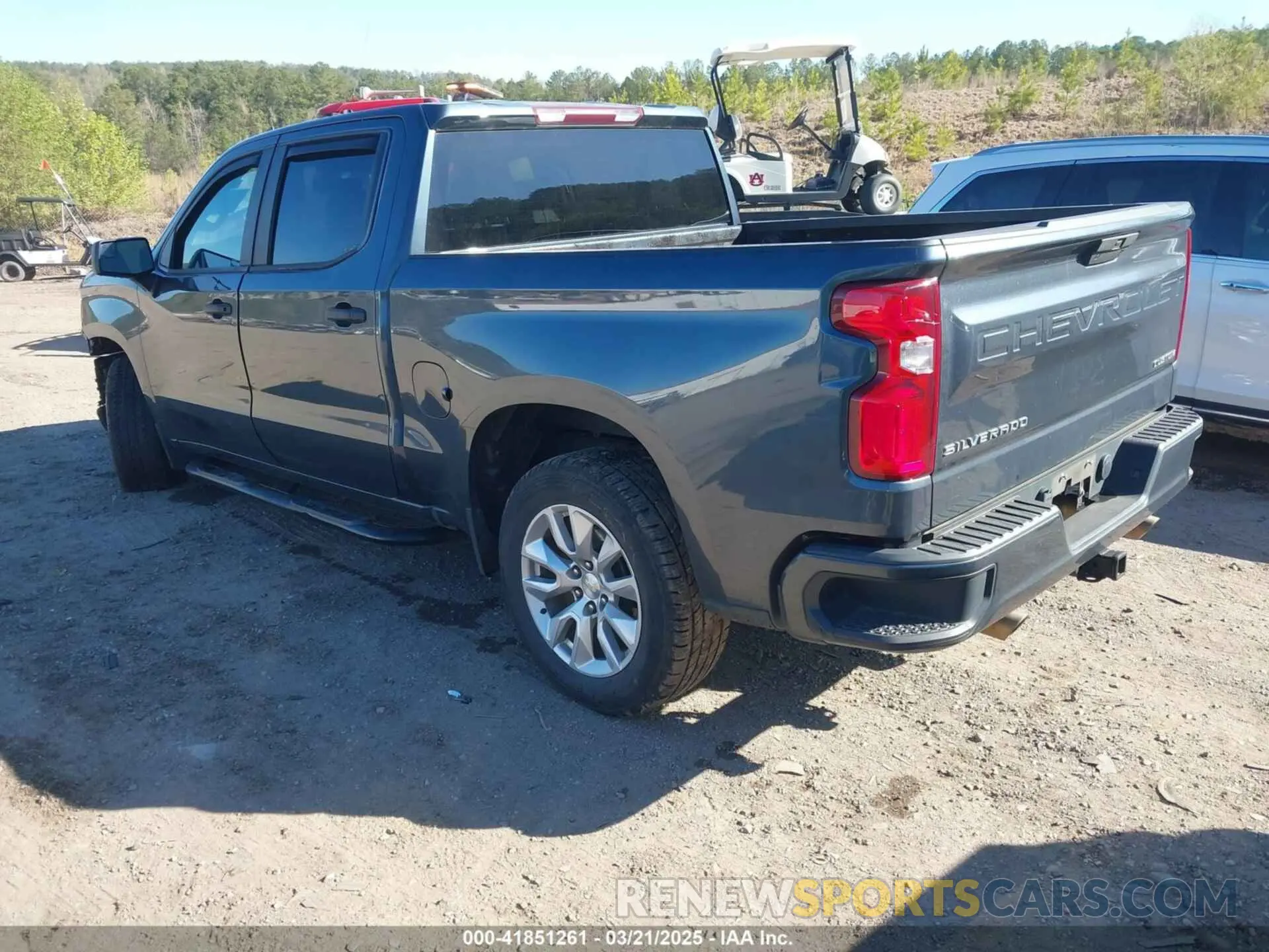 3 fotografías del automóvil dañado 3GCPWBEHXLG285328 CHEVROLET SILVERADO 1500 2020