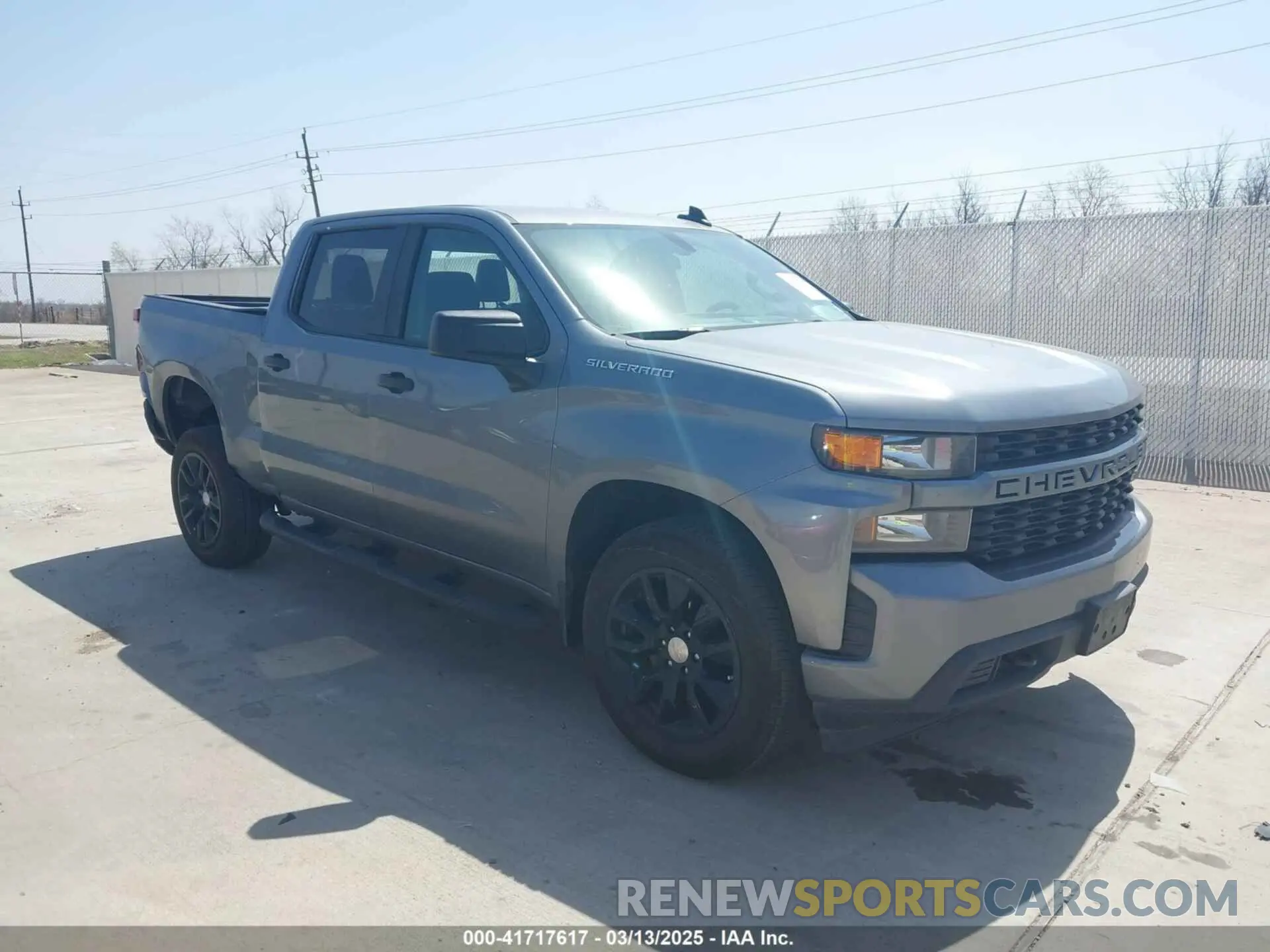 1 fotografías del automóvil dañado 3GCPWBEK0LG406699 CHEVROLET SILVERADO 1500 2020