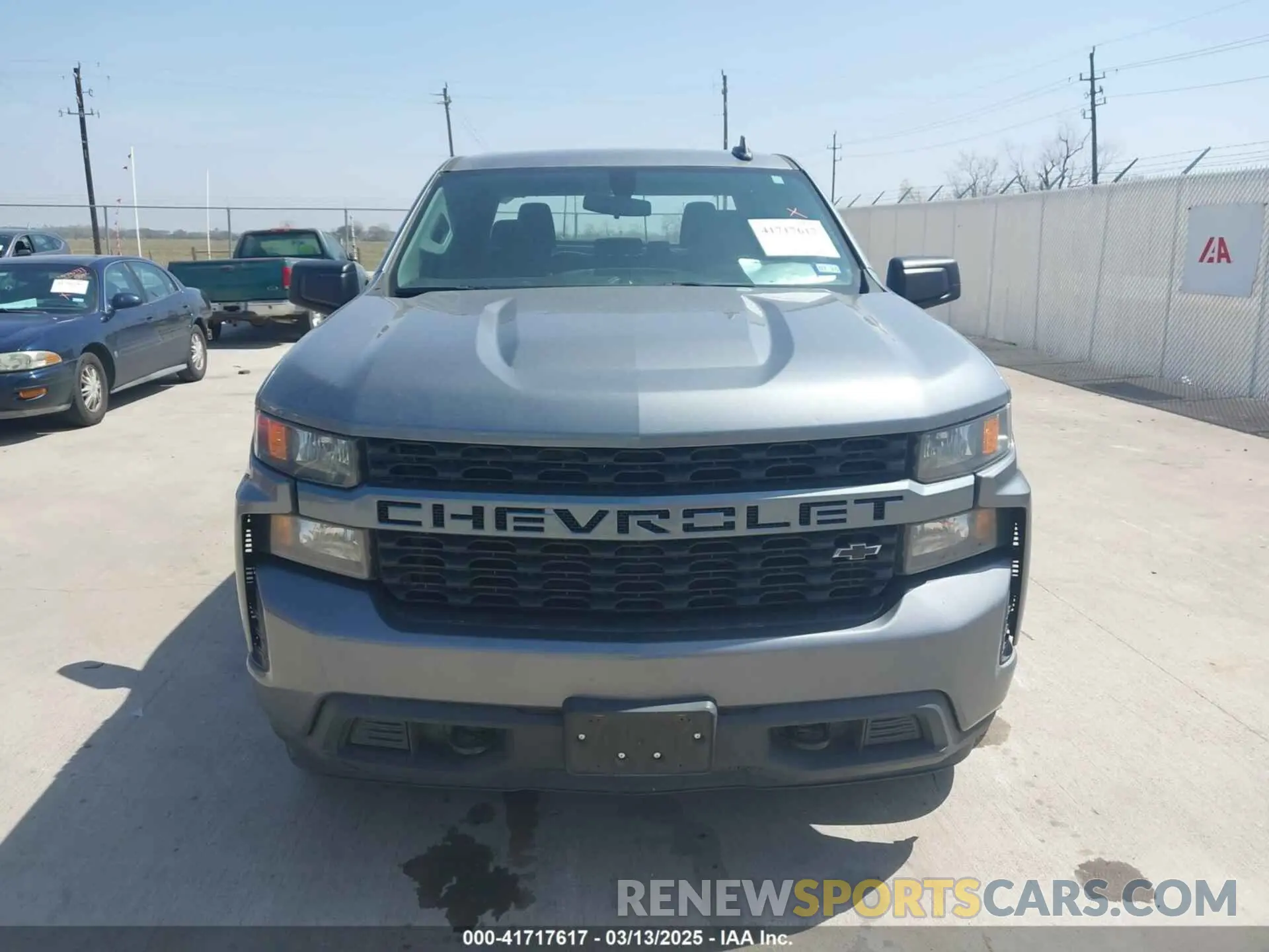 12 fotografías del automóvil dañado 3GCPWBEK0LG406699 CHEVROLET SILVERADO 1500 2020