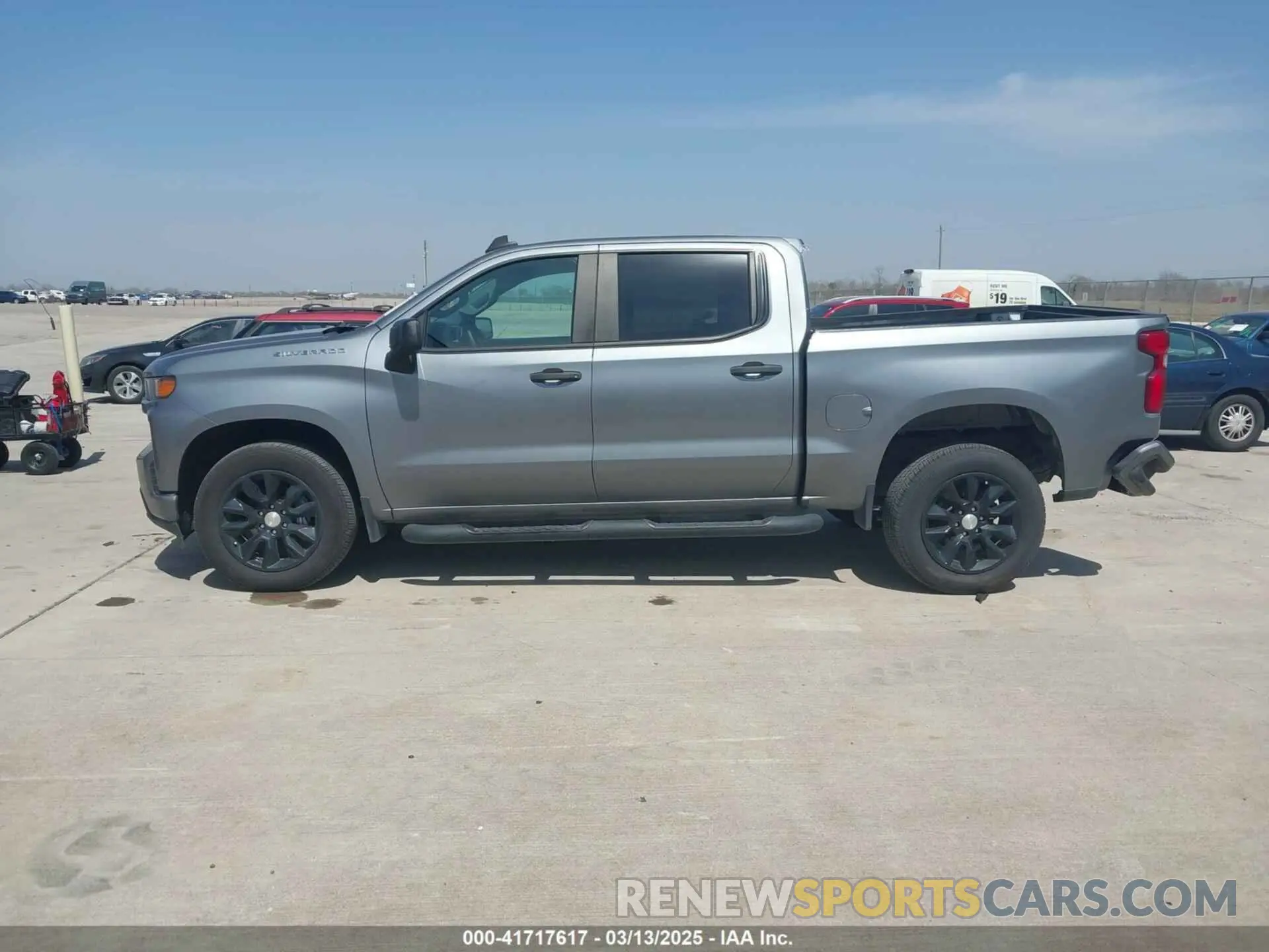 14 fotografías del automóvil dañado 3GCPWBEK0LG406699 CHEVROLET SILVERADO 1500 2020