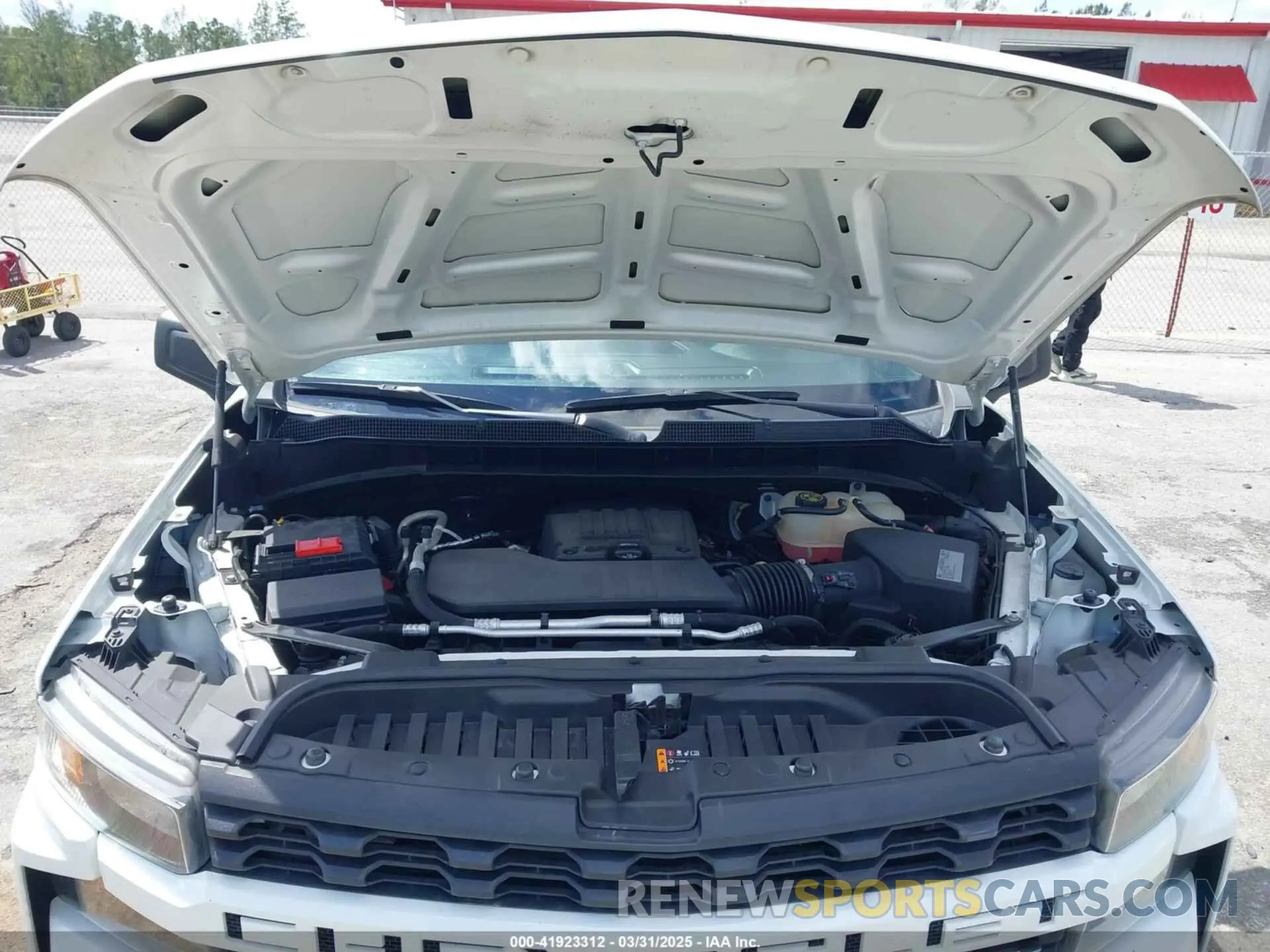 10 fotografías del automóvil dañado 3GCPWBEK8LG183070 CHEVROLET SILVERADO 1500 2020