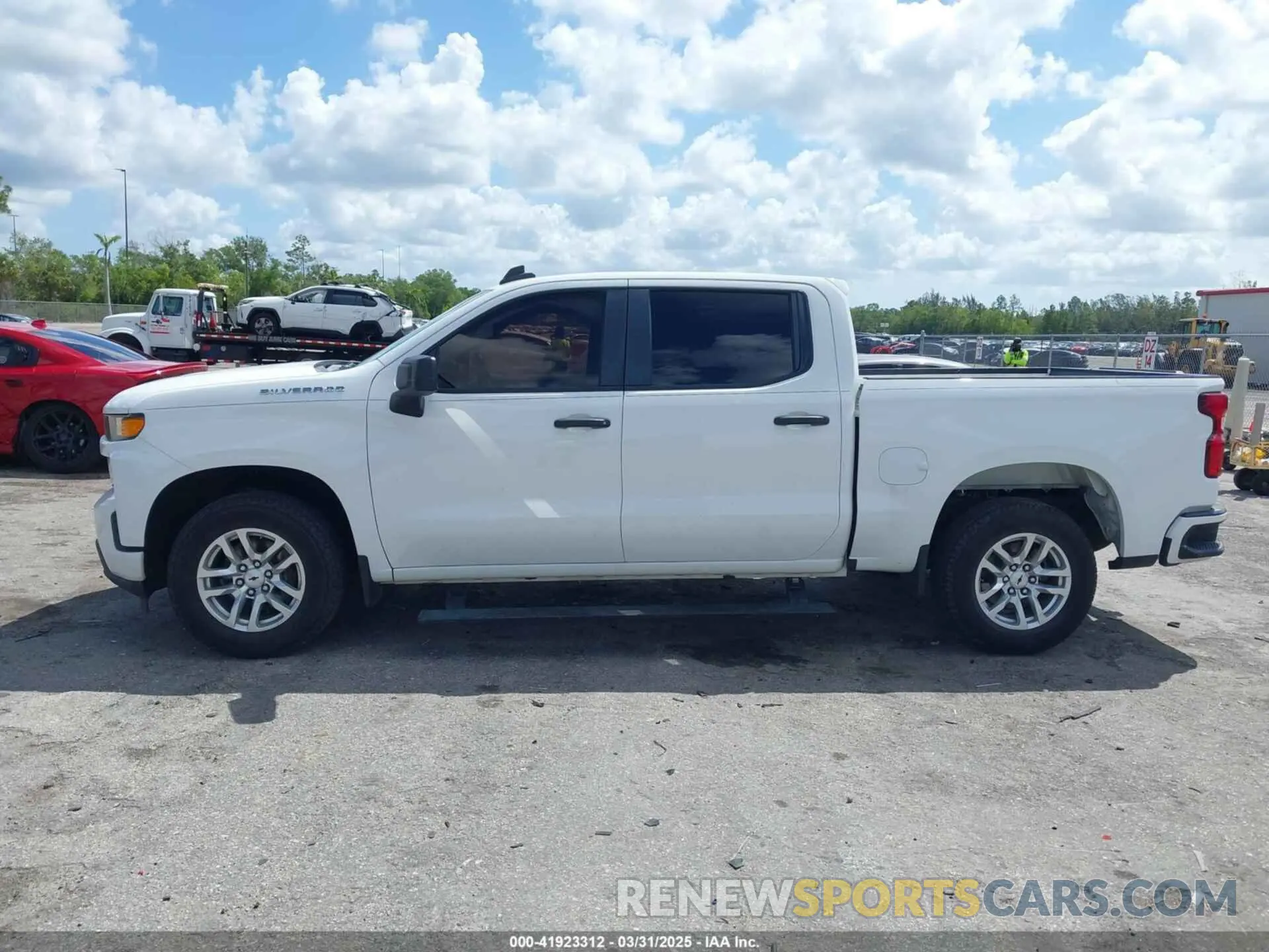 15 fotografías del automóvil dañado 3GCPWBEK8LG183070 CHEVROLET SILVERADO 1500 2020