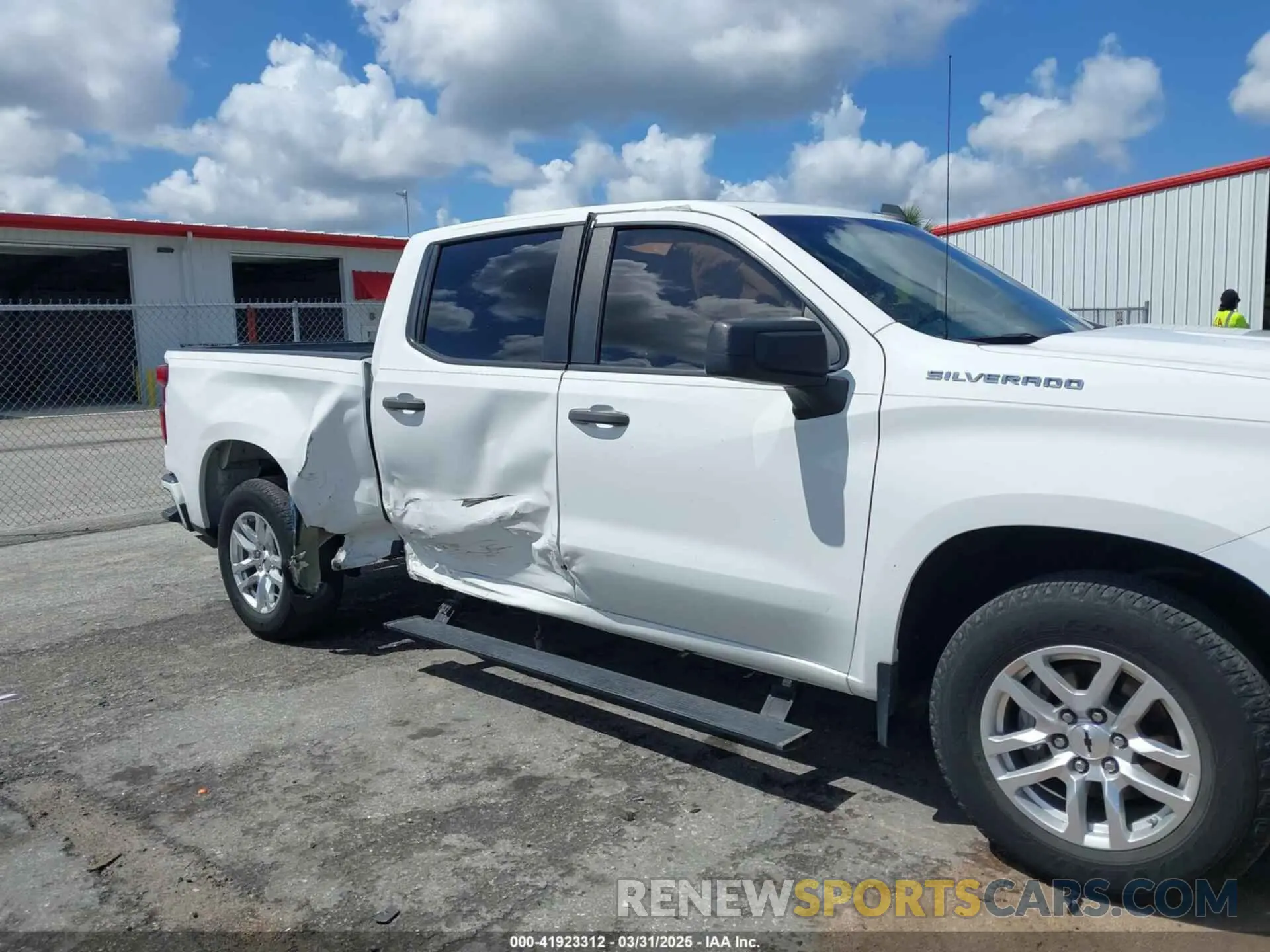 6 fotografías del automóvil dañado 3GCPWBEK8LG183070 CHEVROLET SILVERADO 1500 2020
