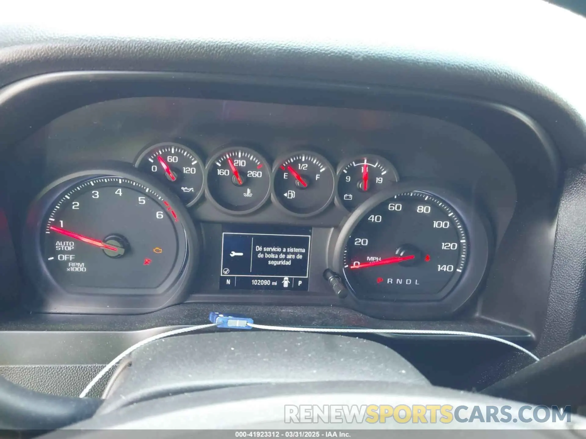 7 fotografías del automóvil dañado 3GCPWBEK8LG183070 CHEVROLET SILVERADO 1500 2020