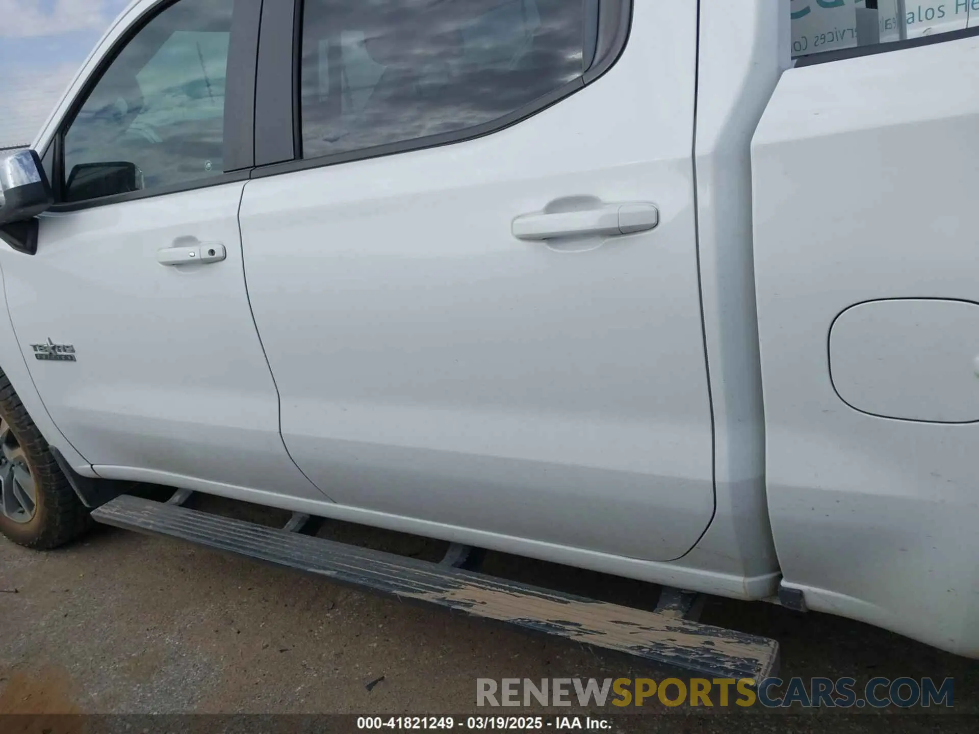 14 fotografías del automóvil dañado 3GCPWCED1LG329297 CHEVROLET SILVERADO 1500 2020