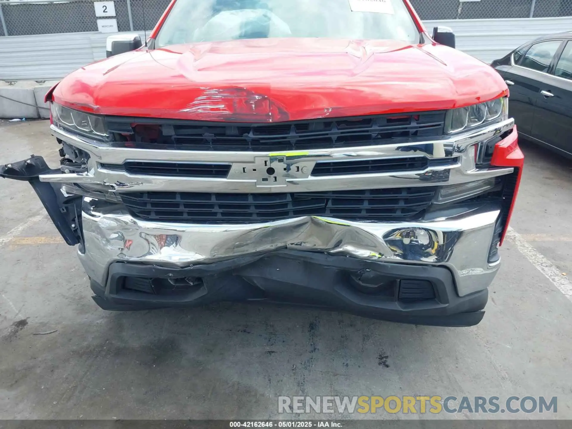 12 fotografías del automóvil dañado 3GCPWCED4LG120328 CHEVROLET SILVERADO 1500 2020