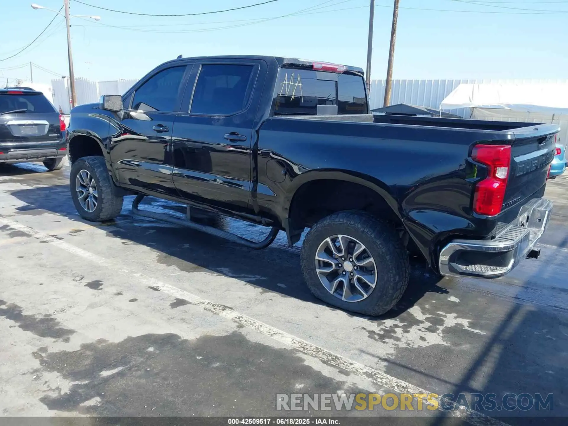 3 fotografías del automóvil dañado 3GCPWCED4LG437557 CHEVROLET SILVERADO 1500 2020
