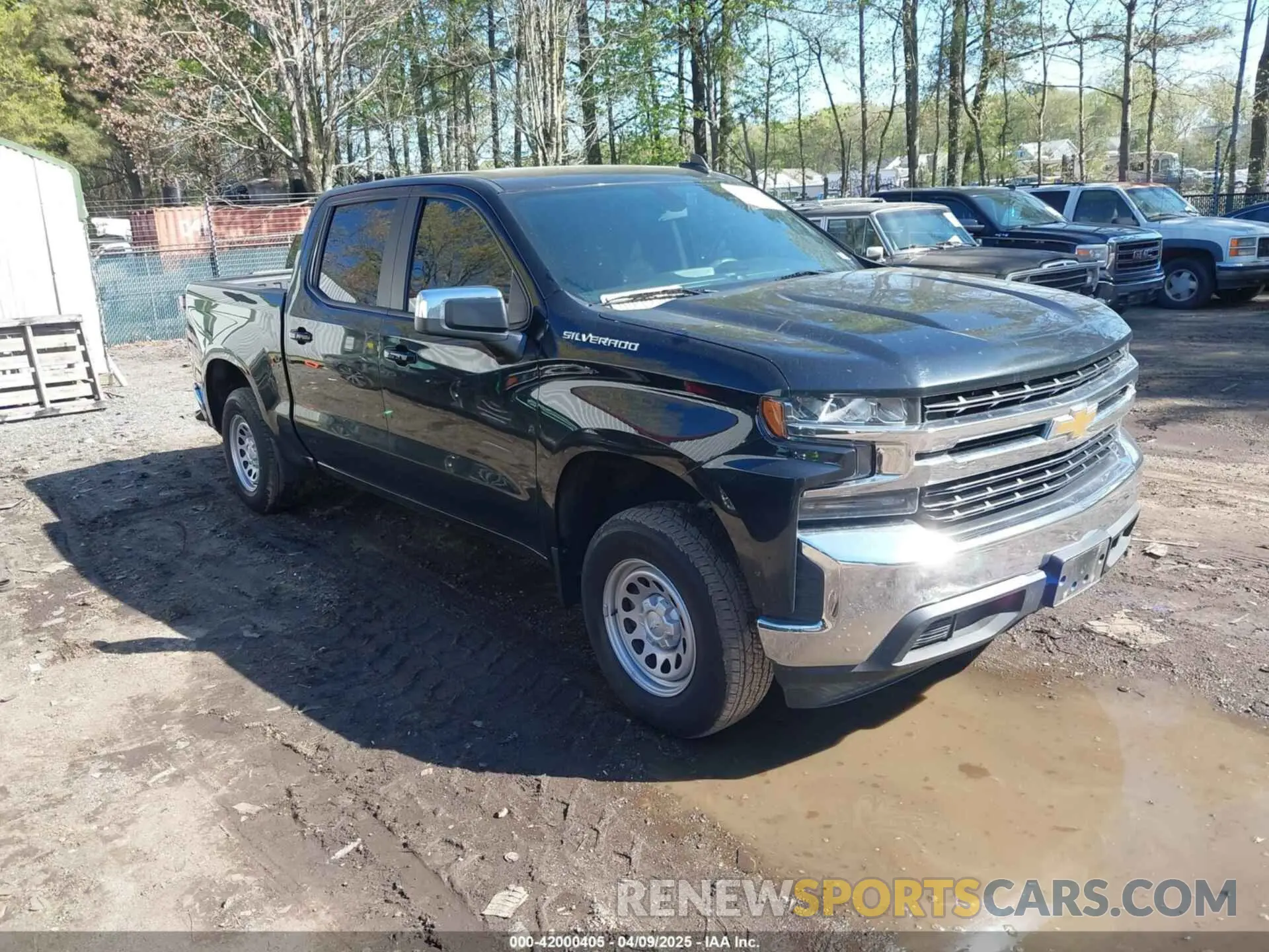 1 fotografías del automóvil dañado 3GCPWCEK3LG294583 CHEVROLET SILVERADO 1500 2020