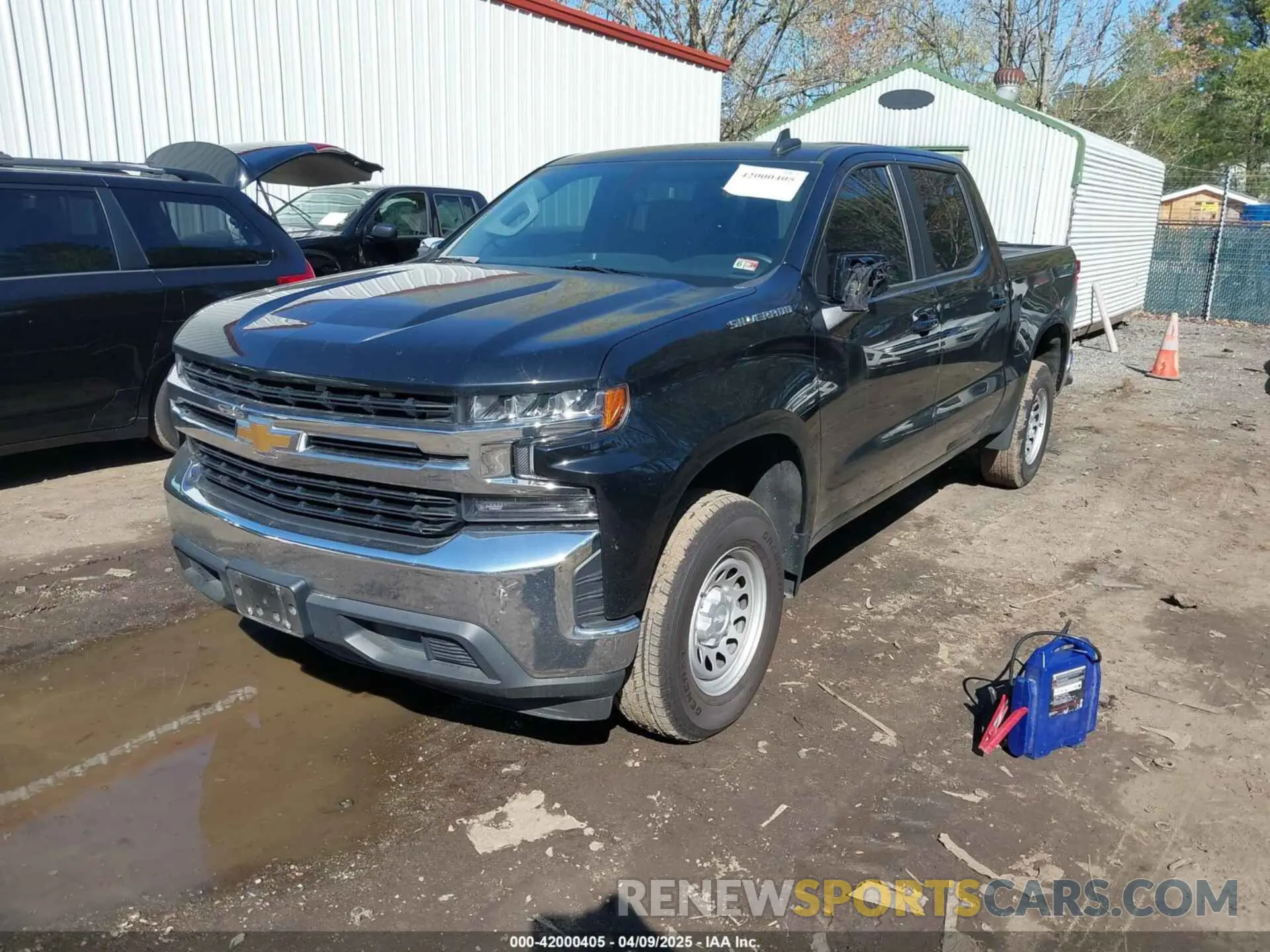 2 fotografías del automóvil dañado 3GCPWCEK3LG294583 CHEVROLET SILVERADO 1500 2020