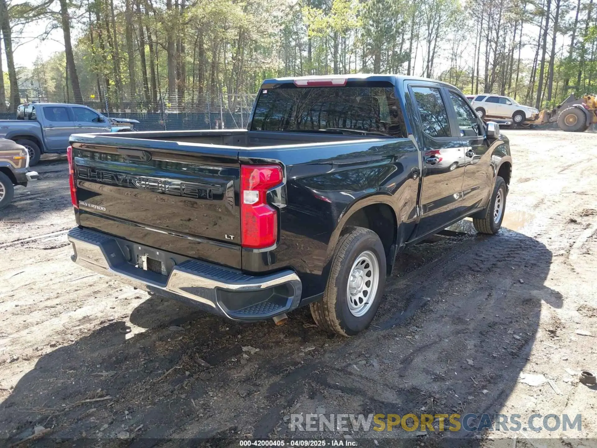 4 fotografías del automóvil dañado 3GCPWCEK3LG294583 CHEVROLET SILVERADO 1500 2020