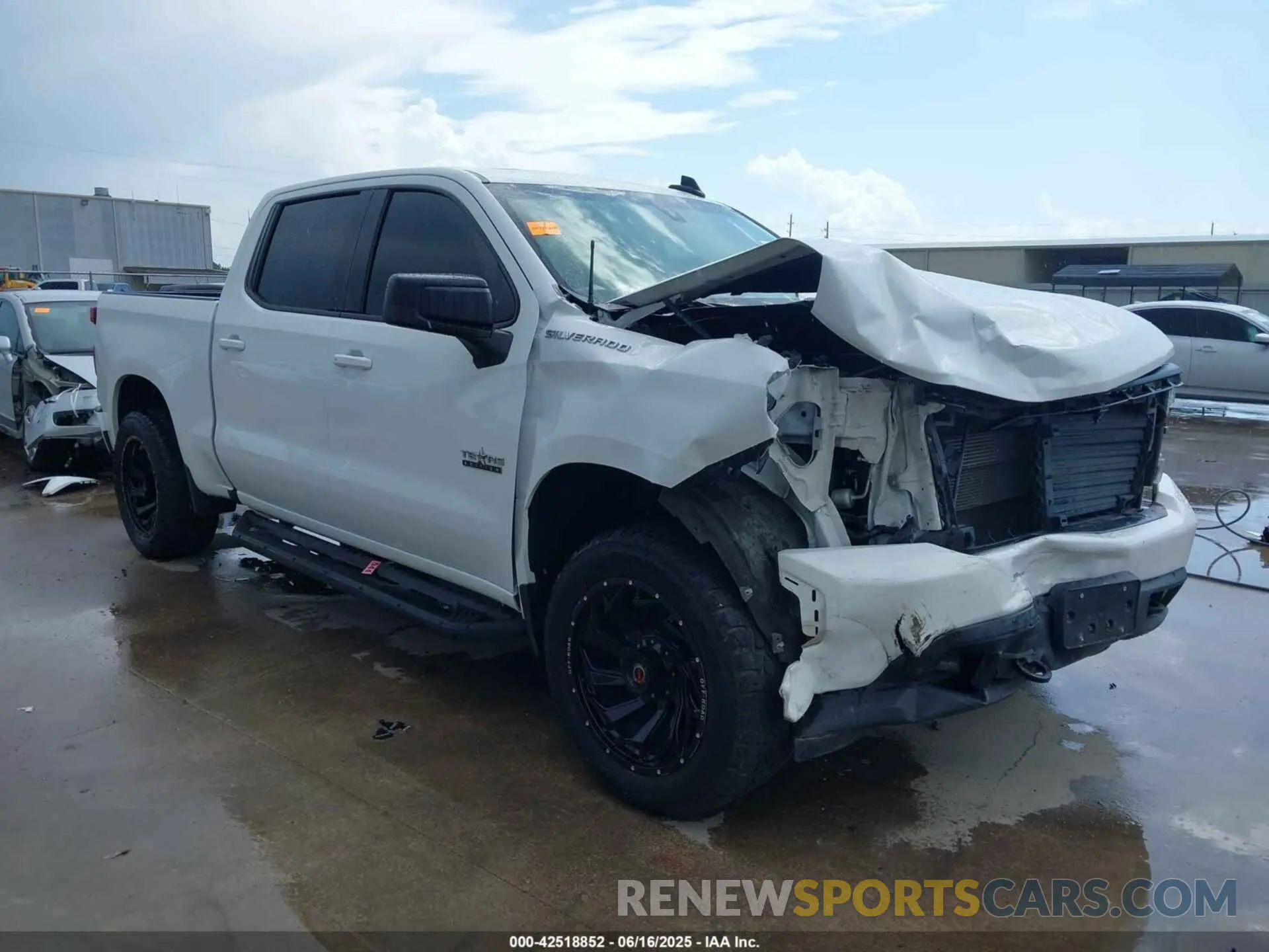 1 fotografías del automóvil dañado 3GCPWDED0LG130067 CHEVROLET SILVERADO 1500 2020