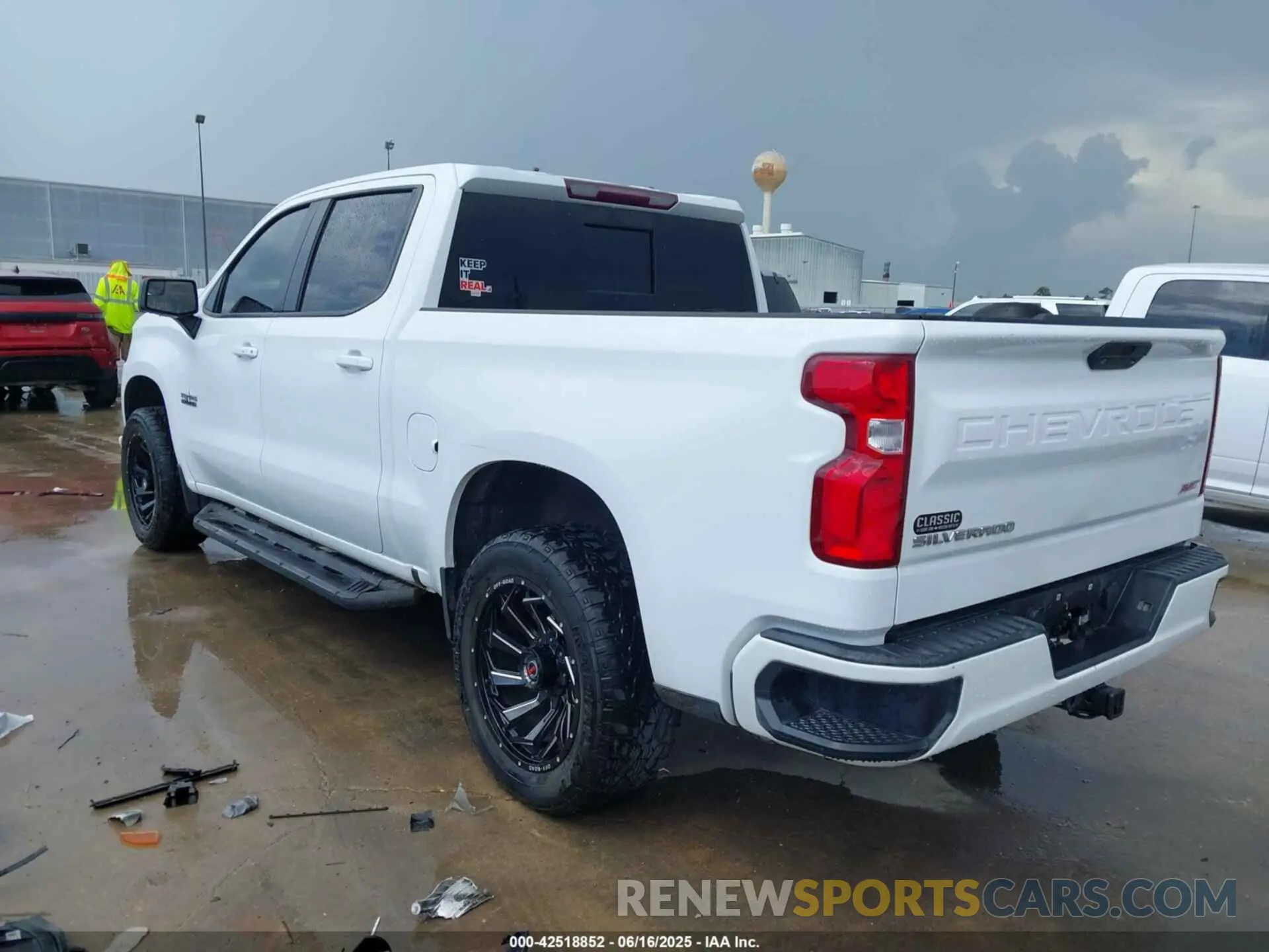 3 fotografías del automóvil dañado 3GCPWDED0LG130067 CHEVROLET SILVERADO 1500 2020