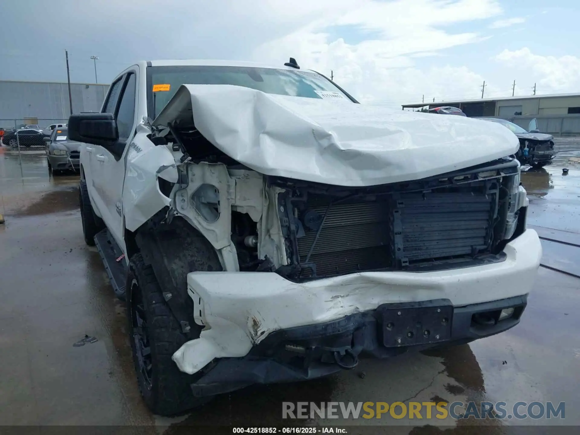 6 fotografías del automóvil dañado 3GCPWDED0LG130067 CHEVROLET SILVERADO 1500 2020