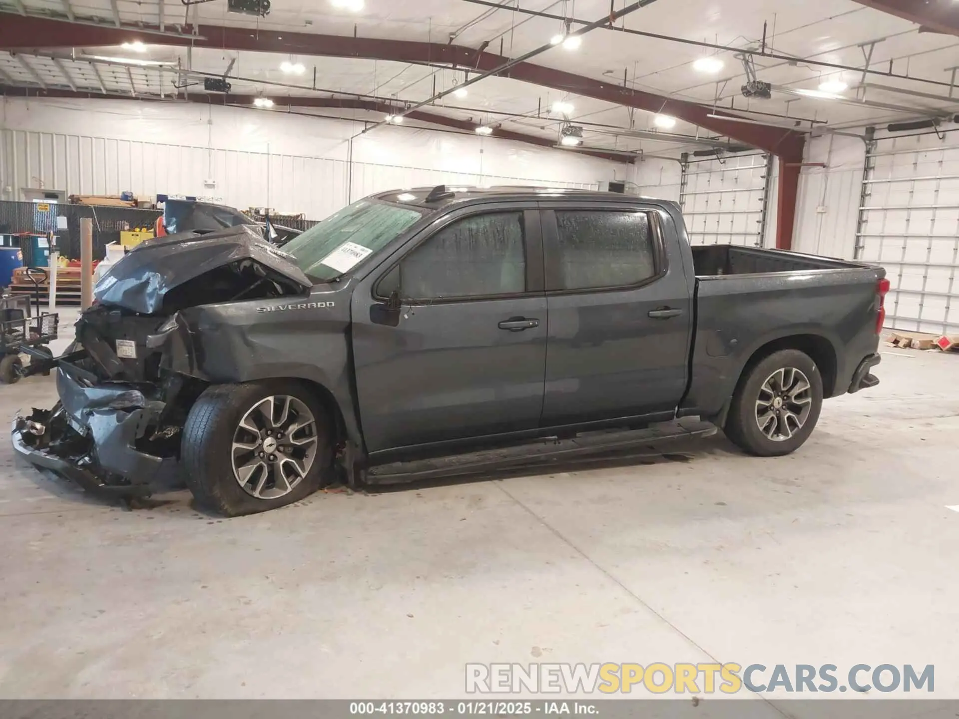14 fotografías del automóvil dañado 3GCPWDET6LG383109 CHEVROLET SILVERADO 1500 2020