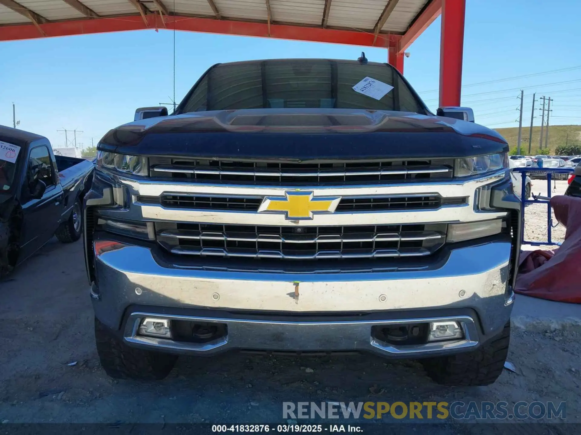 6 fotografías del automóvil dañado 3GCPWEET2LG401336 CHEVROLET SILVERADO 1500 2020