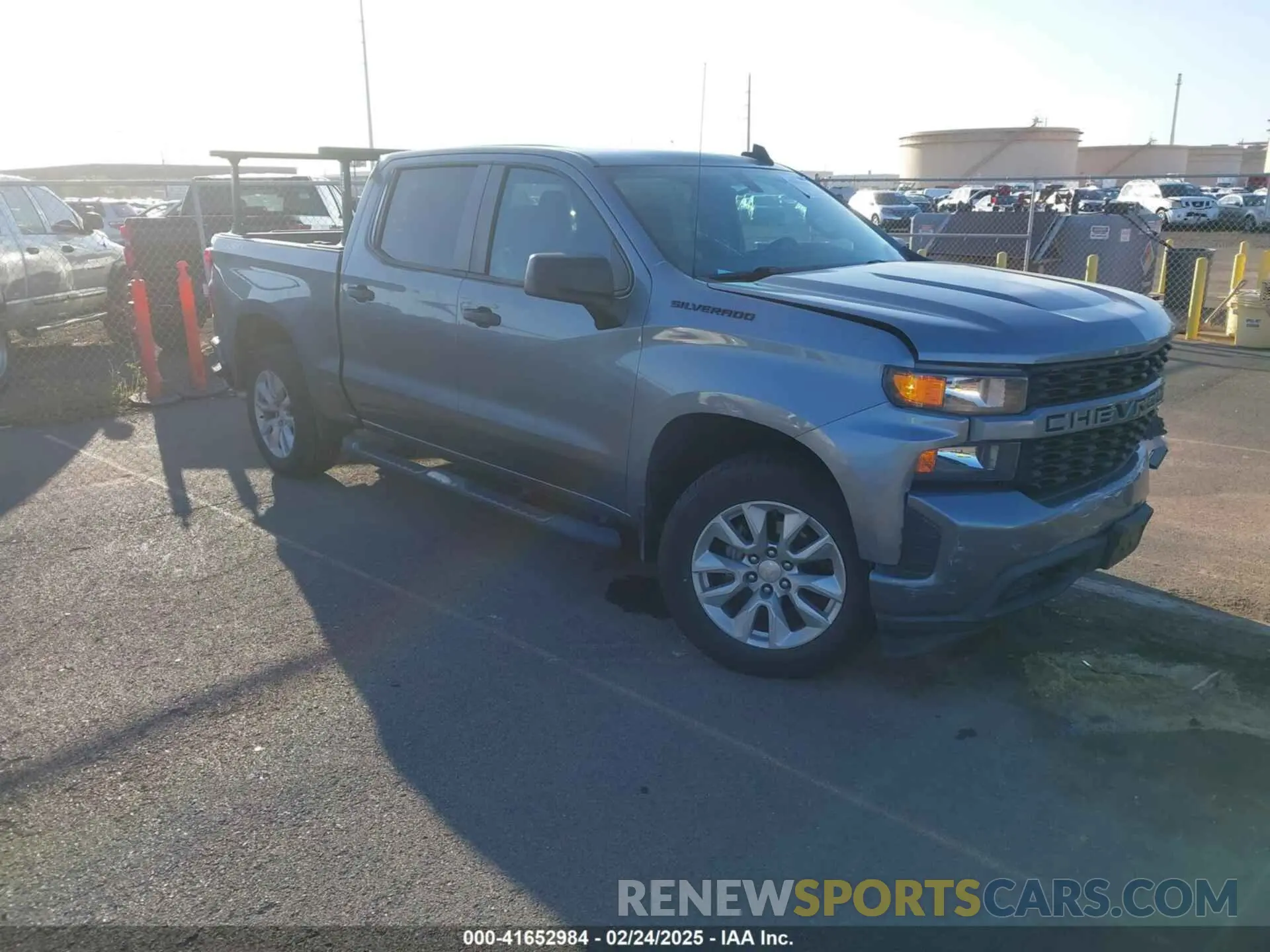 1 fotografías del automóvil dañado 3GCPYBEH7LG229048 CHEVROLET SILVERADO 1500 2020