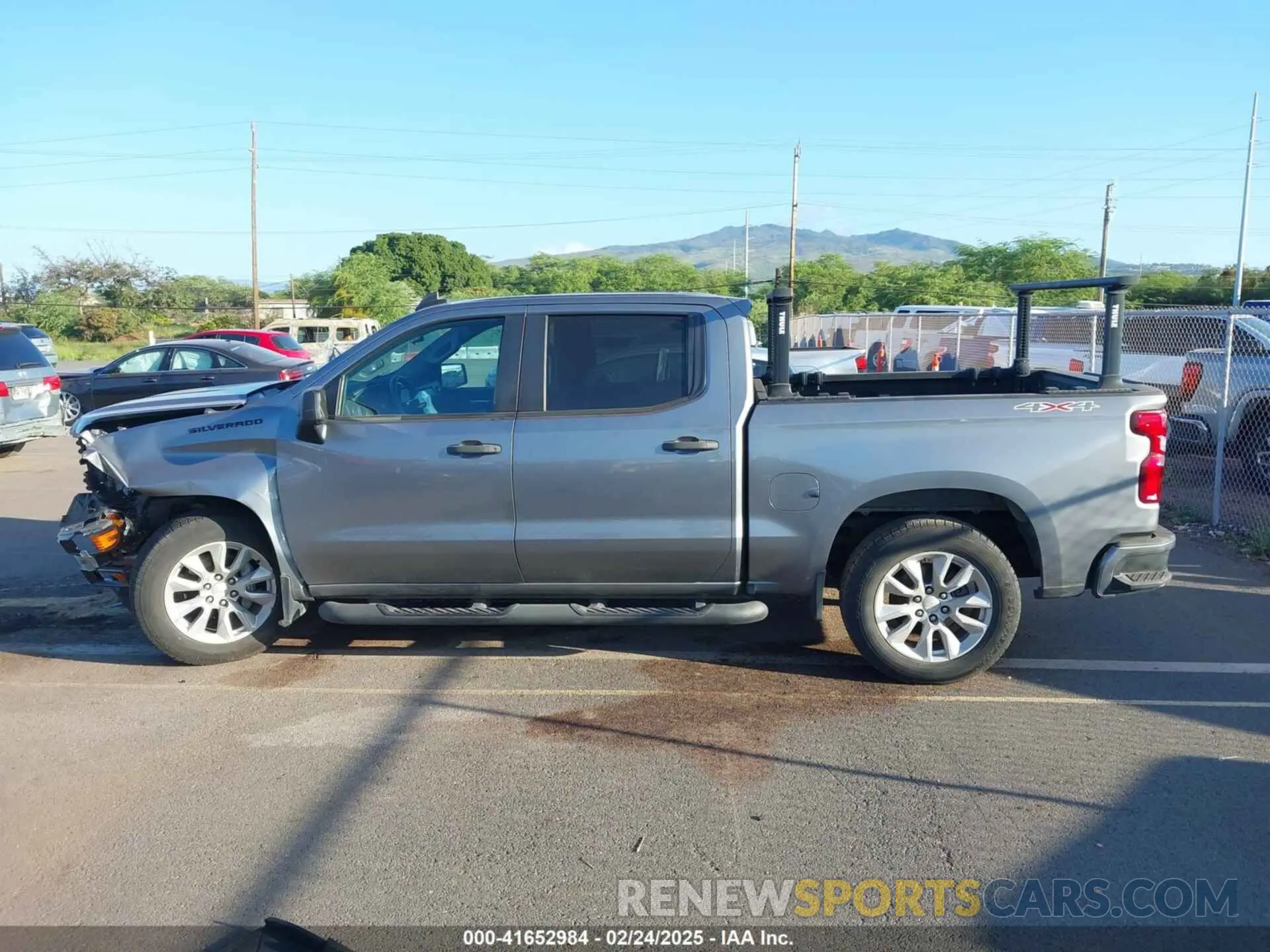 15 fotografías del automóvil dañado 3GCPYBEH7LG229048 CHEVROLET SILVERADO 1500 2020
