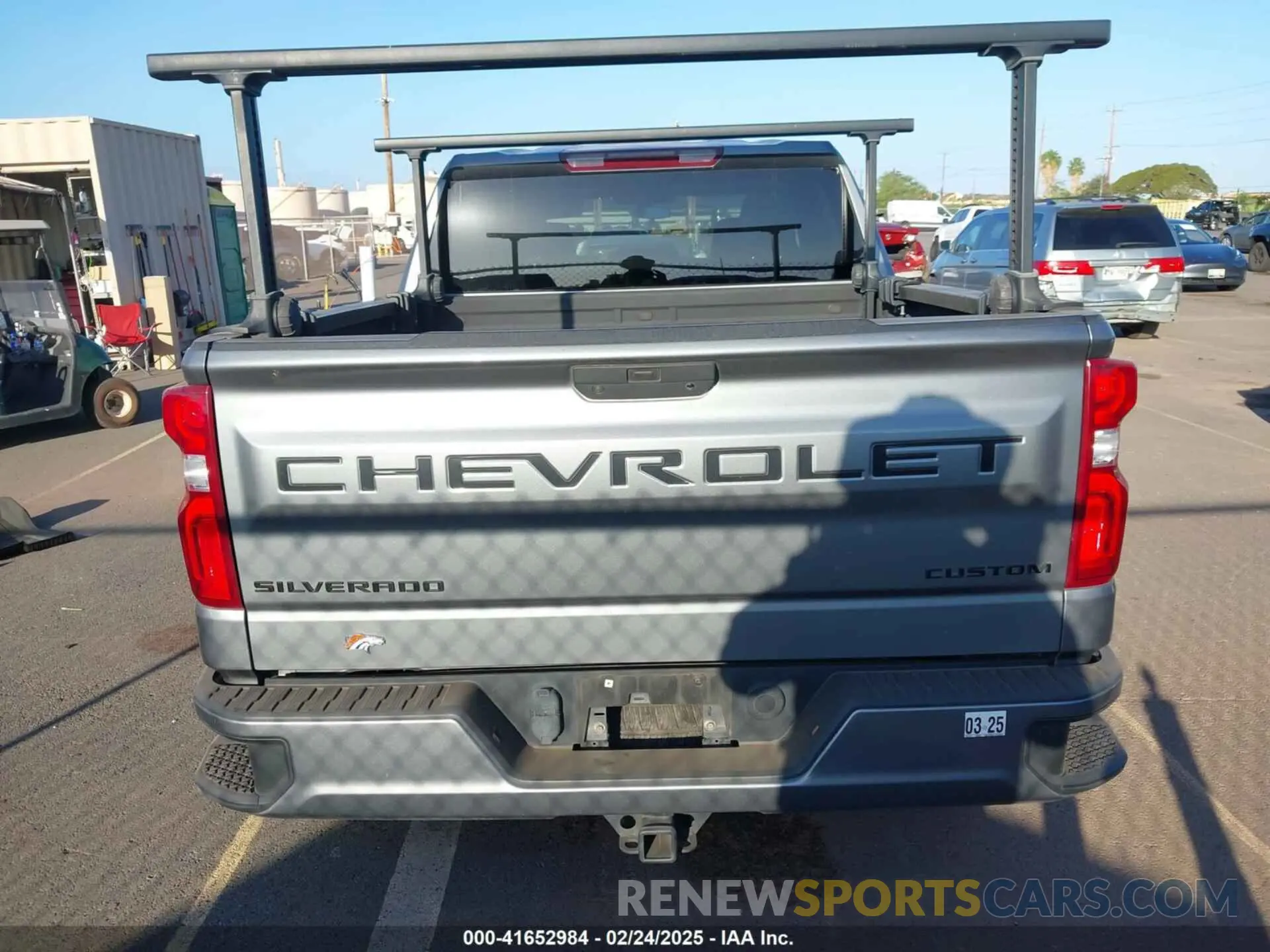 17 fotografías del automóvil dañado 3GCPYBEH7LG229048 CHEVROLET SILVERADO 1500 2020