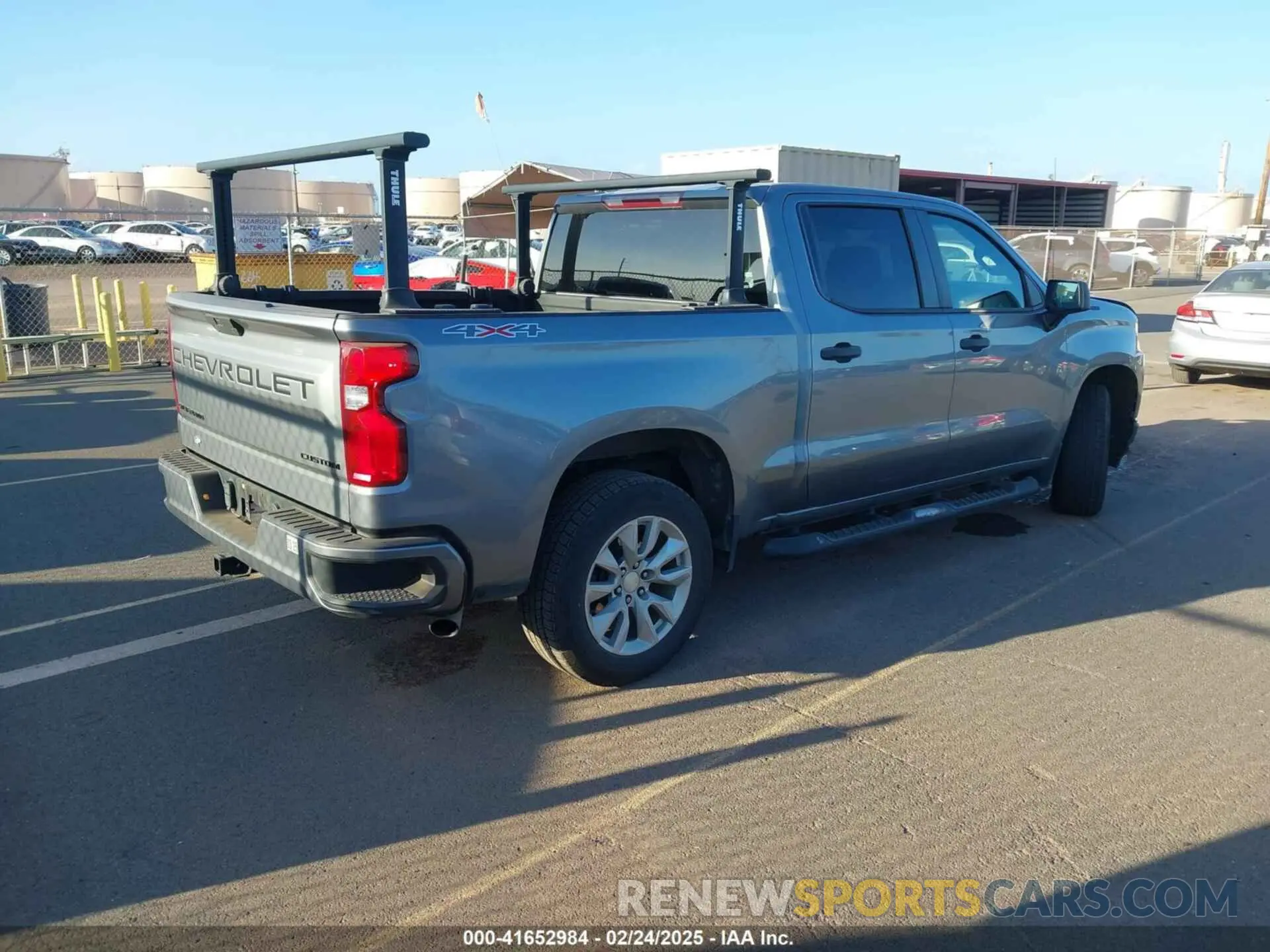 4 fotografías del automóvil dañado 3GCPYBEH7LG229048 CHEVROLET SILVERADO 1500 2020