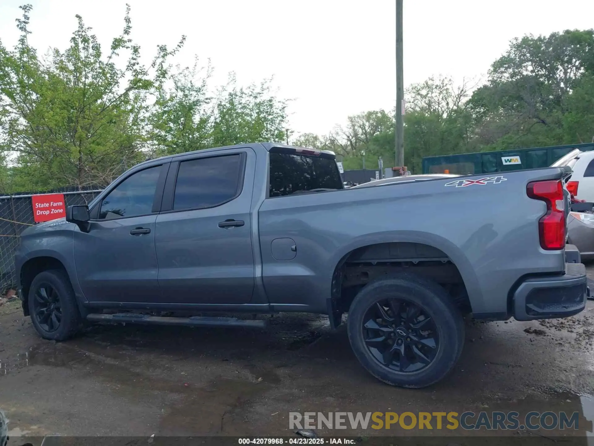 15 fotografías del automóvil dañado 3GCPYBEH9LG453423 CHEVROLET SILVERADO 1500 2020