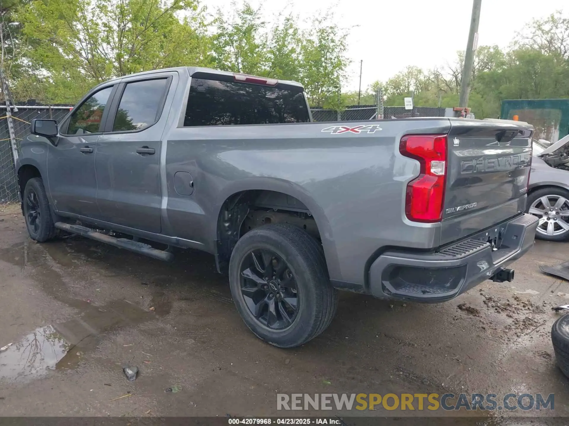 3 fotografías del automóvil dañado 3GCPYBEH9LG453423 CHEVROLET SILVERADO 1500 2020