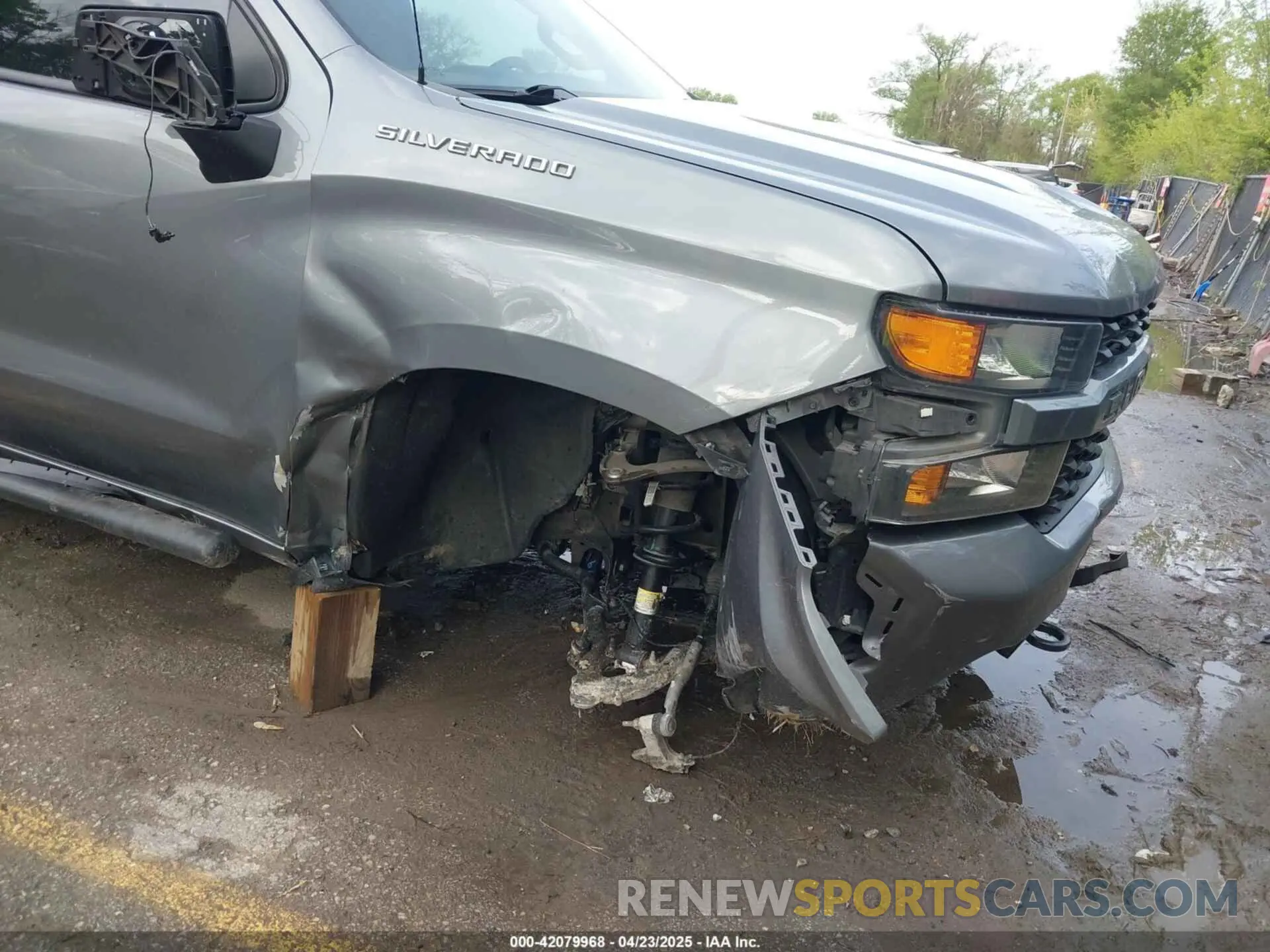 6 fotografías del automóvil dañado 3GCPYBEH9LG453423 CHEVROLET SILVERADO 1500 2020