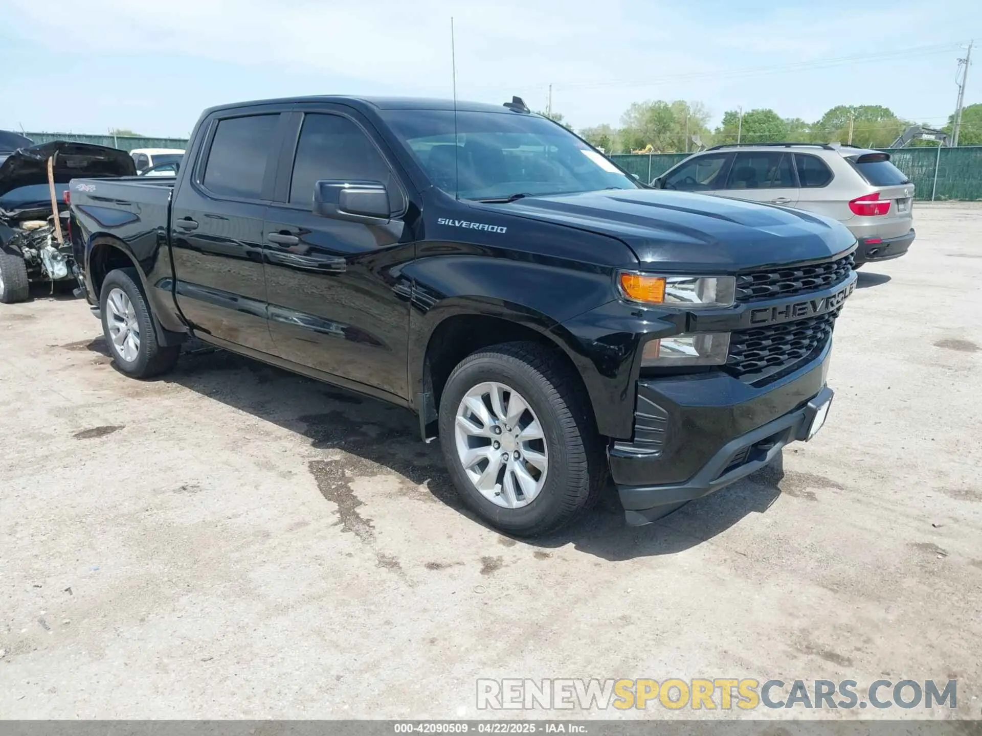 1 fotografías del automóvil dañado 3GCPYBEHXLG251383 CHEVROLET SILVERADO 1500 2020
