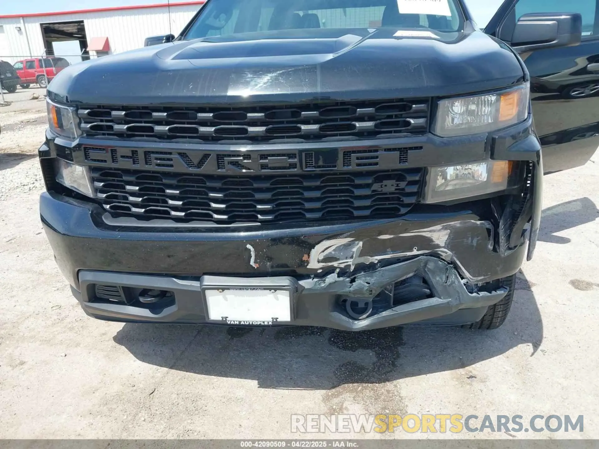 6 fotografías del automóvil dañado 3GCPYBEHXLG251383 CHEVROLET SILVERADO 1500 2020
