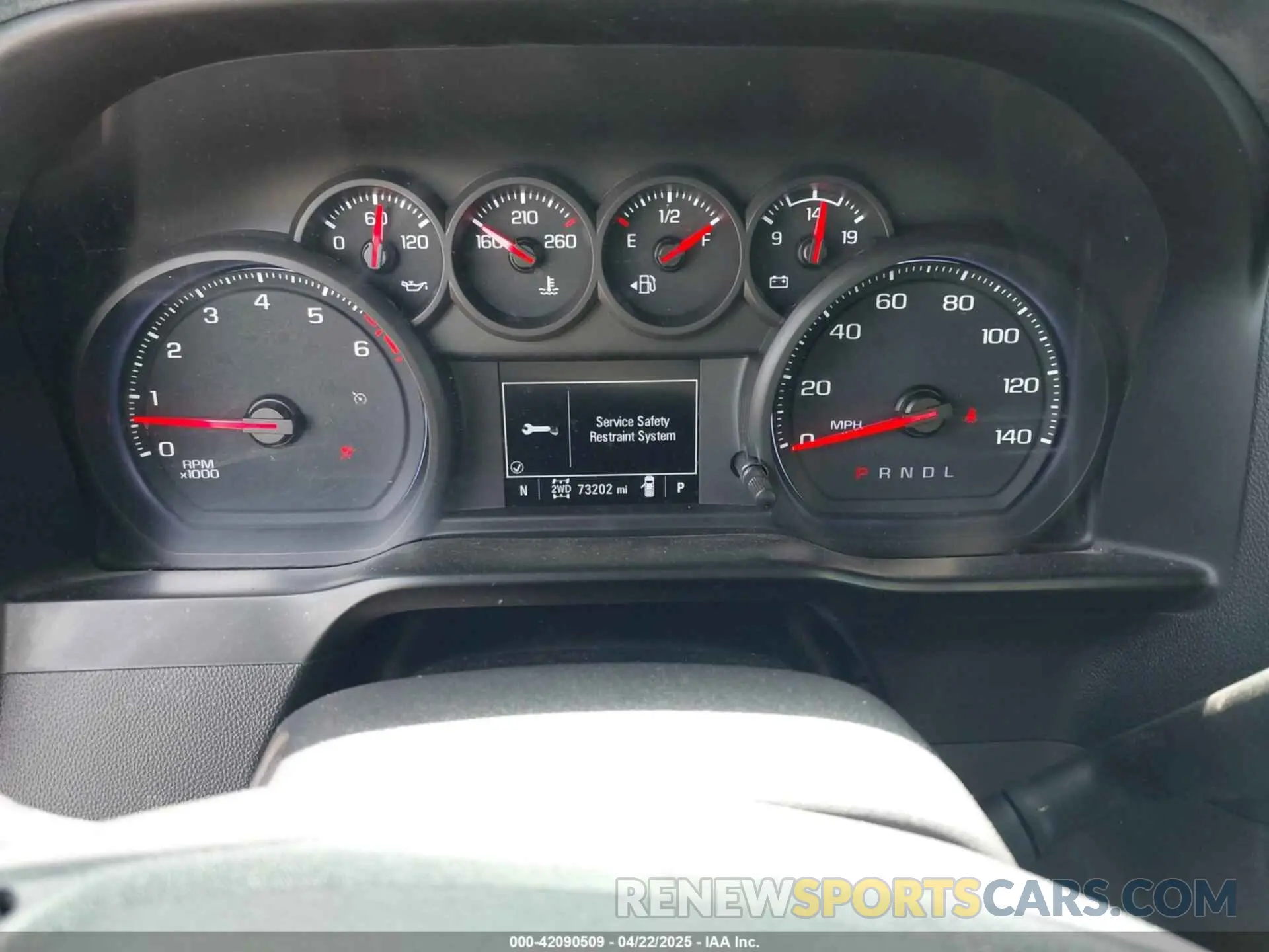 7 fotografías del automóvil dañado 3GCPYBEHXLG251383 CHEVROLET SILVERADO 1500 2020