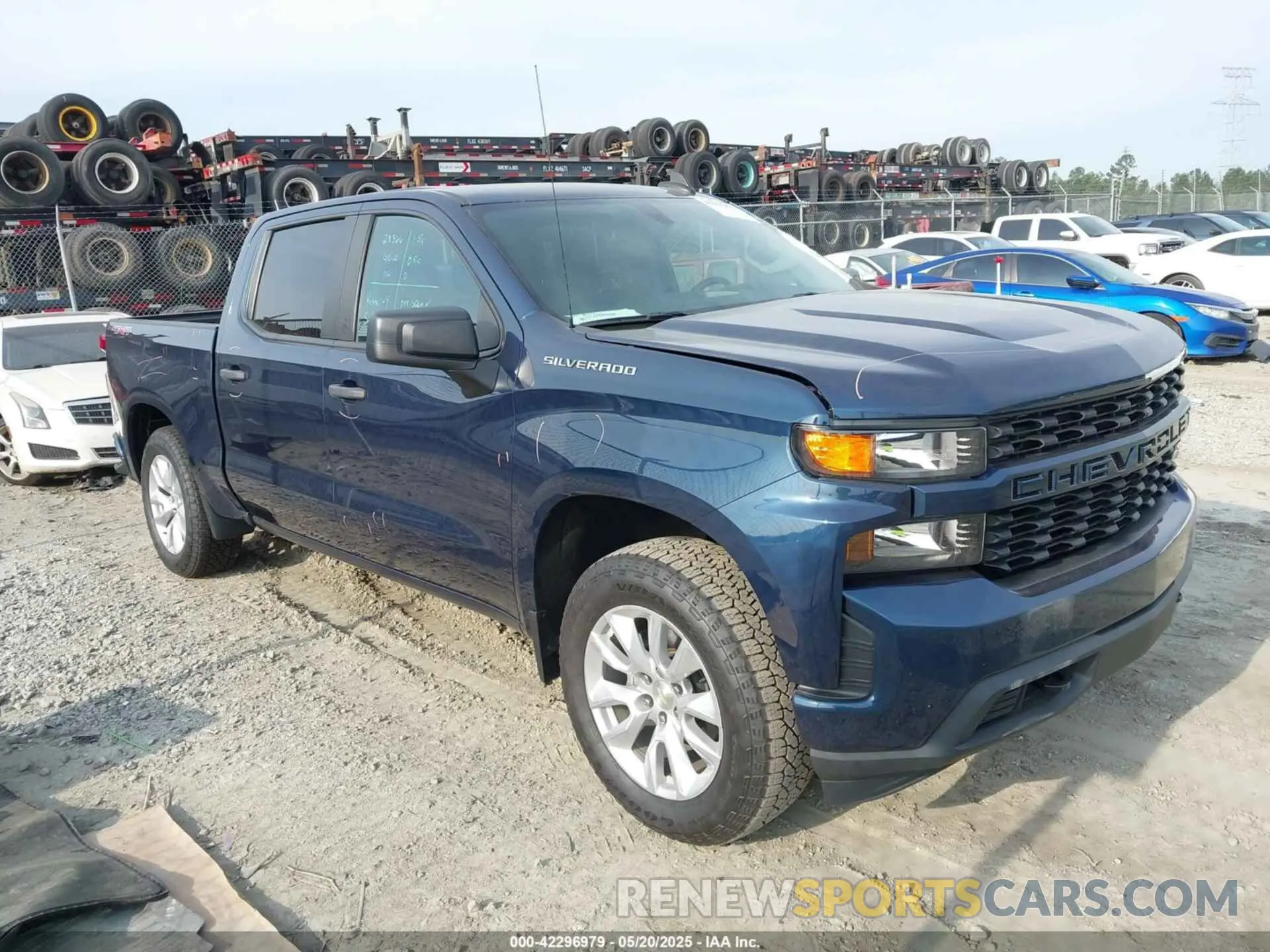 1 fotografías del automóvil dañado 3GCPYBEK0LG348099 CHEVROLET SILVERADO 1500 2020