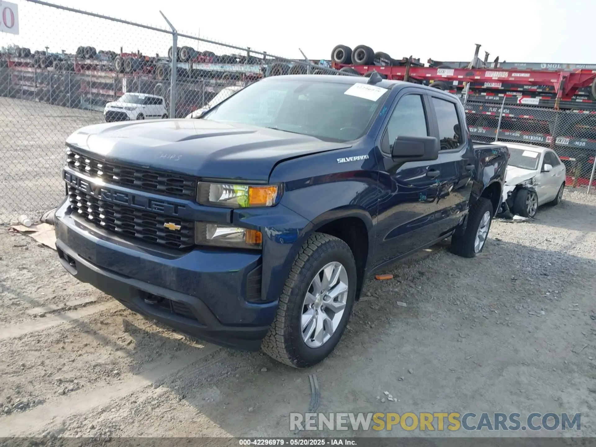 2 fotografías del automóvil dañado 3GCPYBEK0LG348099 CHEVROLET SILVERADO 1500 2020