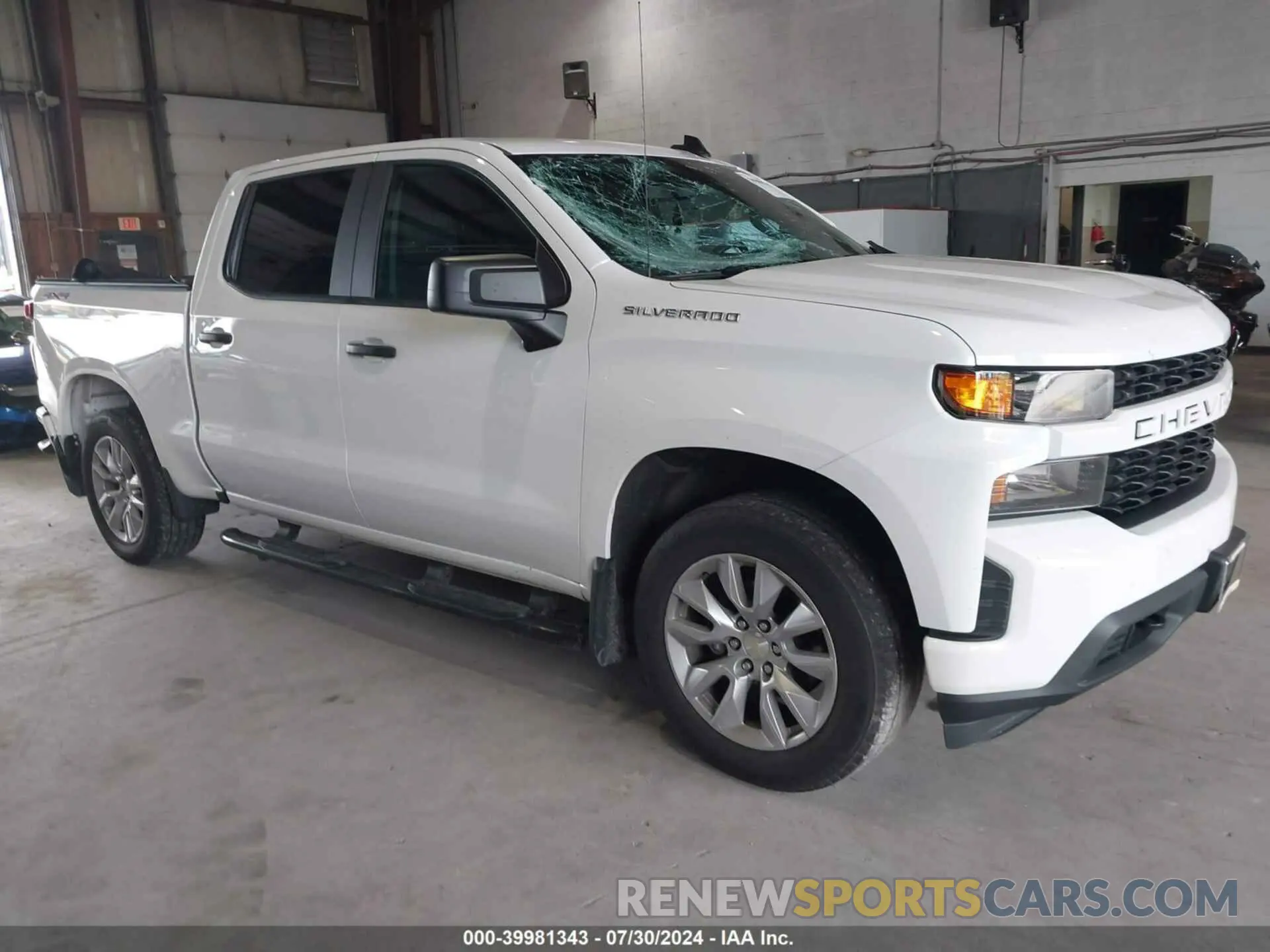 1 fotografías del automóvil dañado 3GCPYBEK6LG379888 CHEVROLET SILVERADO 1500 2020