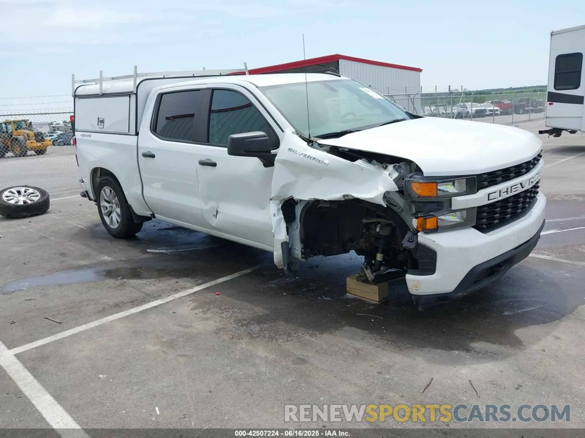 1 fotografías del automóvil dañado 3GCPYBEK7LG376045 CHEVROLET SILVERADO 1500 2020