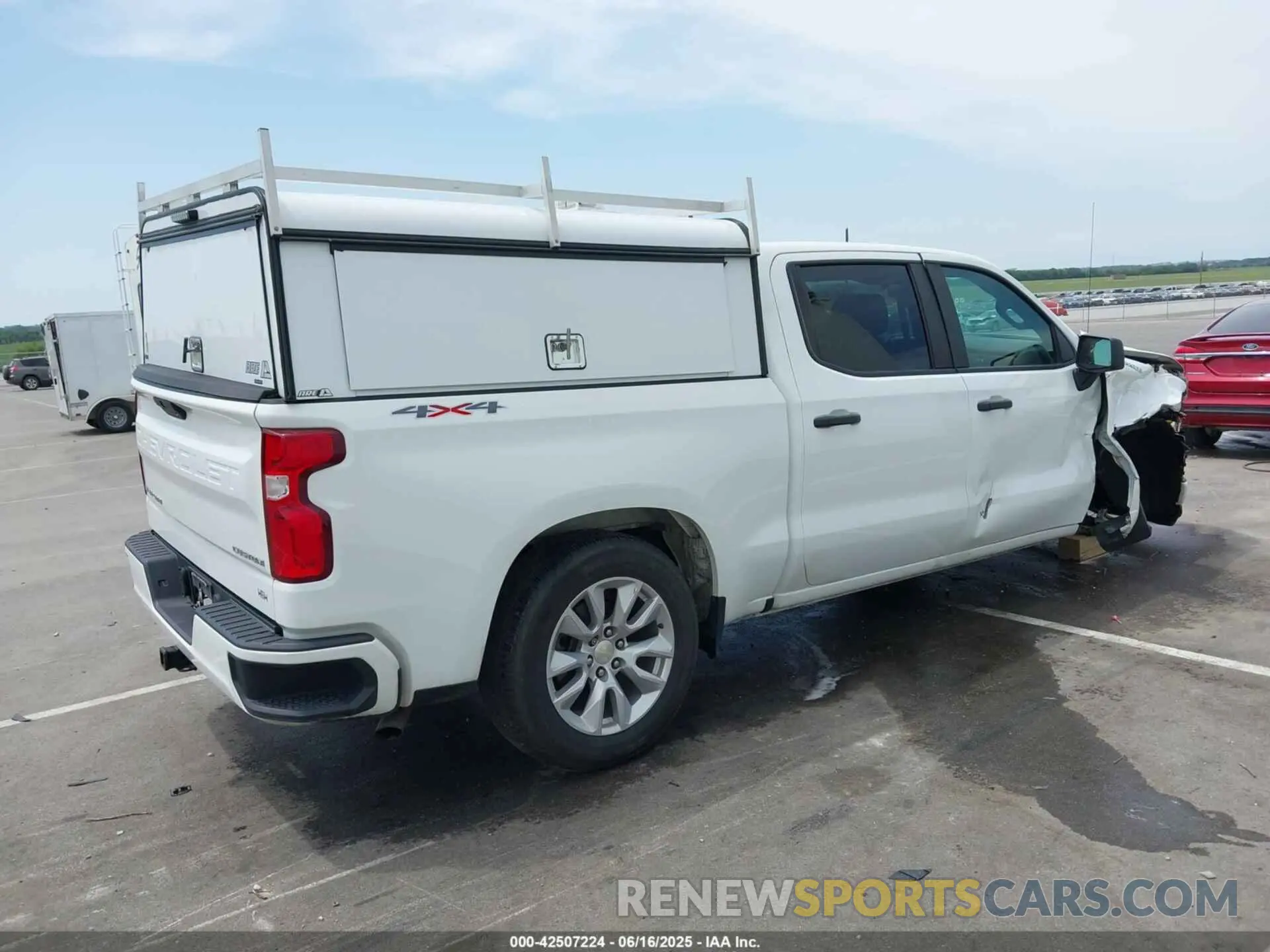 4 fotografías del automóvil dañado 3GCPYBEK7LG376045 CHEVROLET SILVERADO 1500 2020
