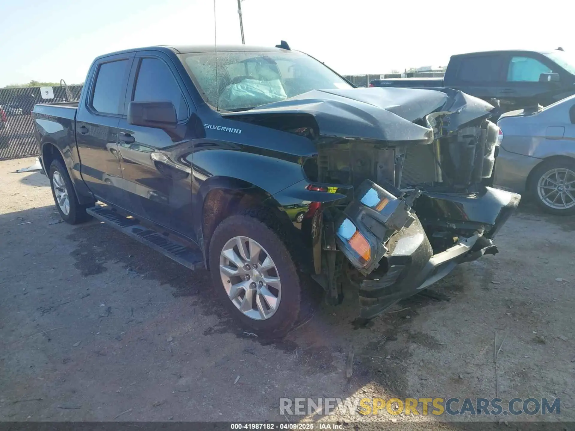 1 fotografías del automóvil dañado 3GCPYBEK8LG169454 CHEVROLET SILVERADO 1500 2020