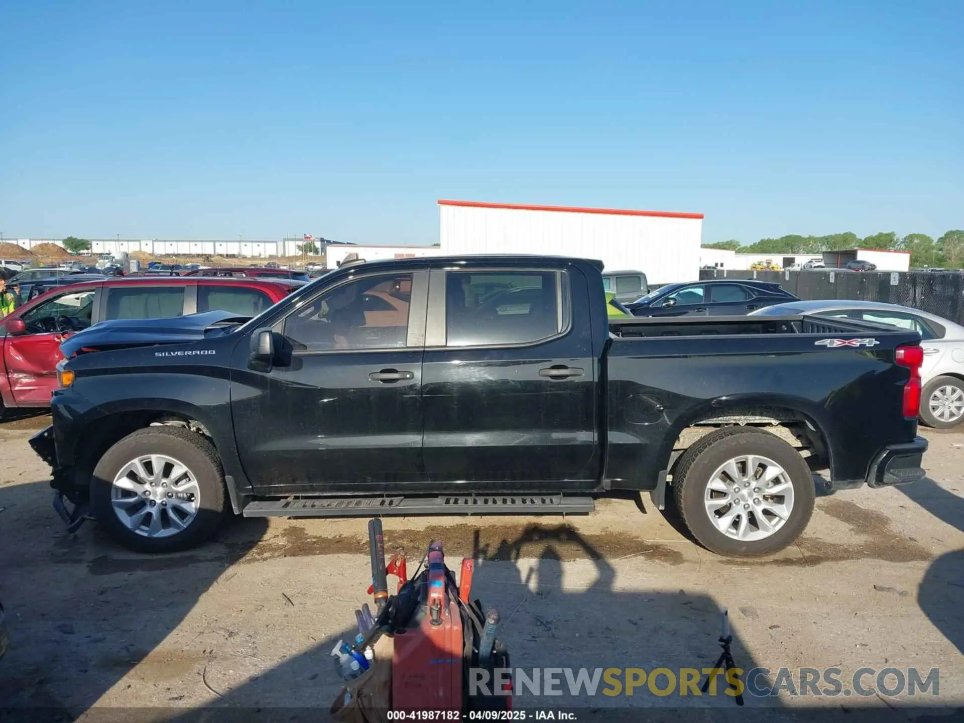 14 fotografías del automóvil dañado 3GCPYBEK8LG169454 CHEVROLET SILVERADO 1500 2020