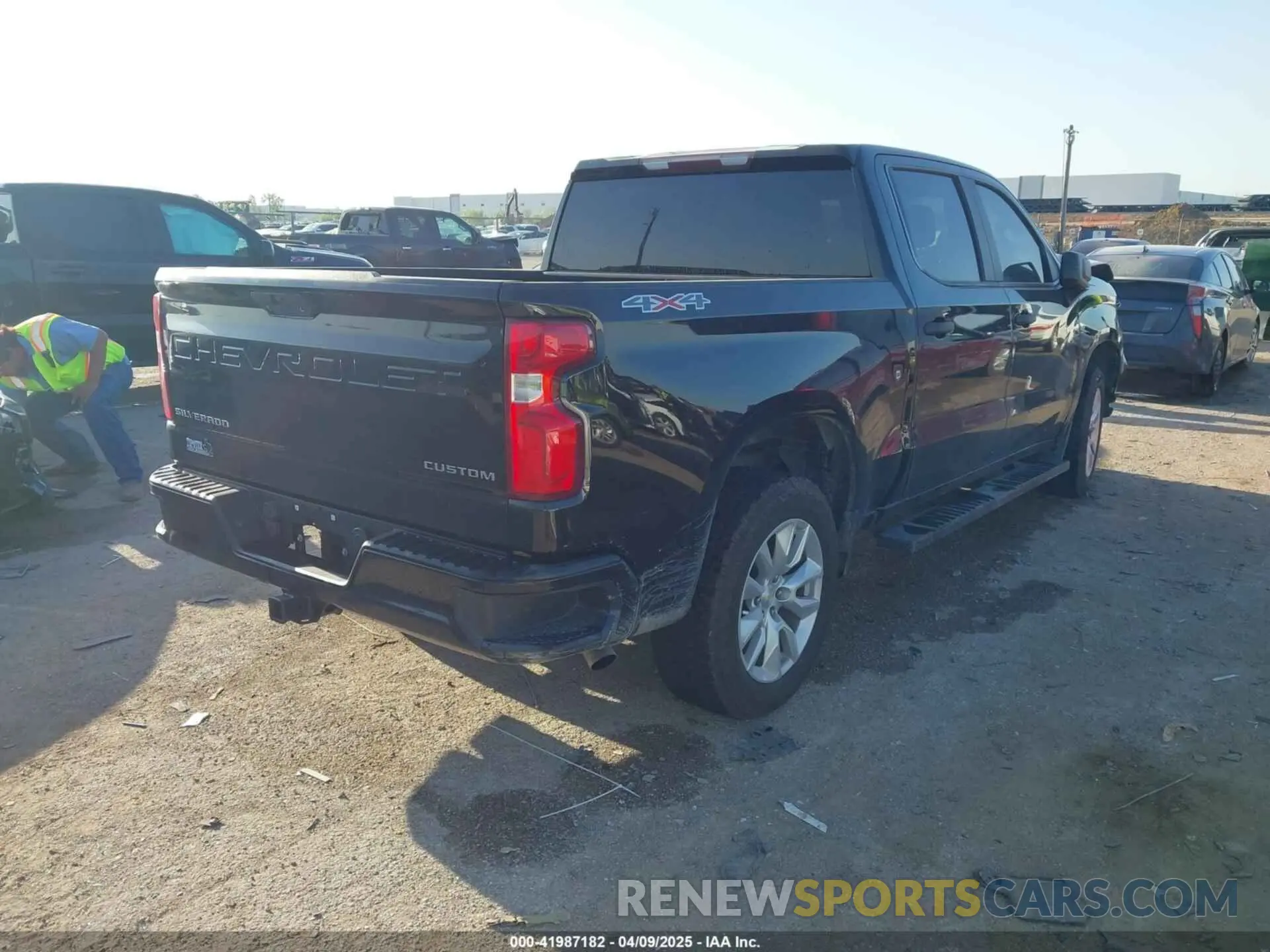 4 fotografías del automóvil dañado 3GCPYBEK8LG169454 CHEVROLET SILVERADO 1500 2020