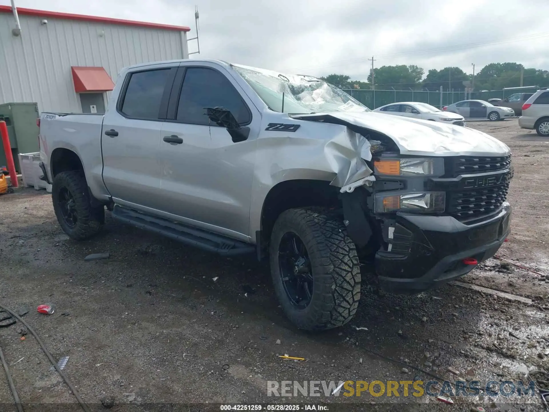1 fotografías del automóvil dañado 3GCPYCEF0LG313183 CHEVROLET SILVERADO 1500 2020
