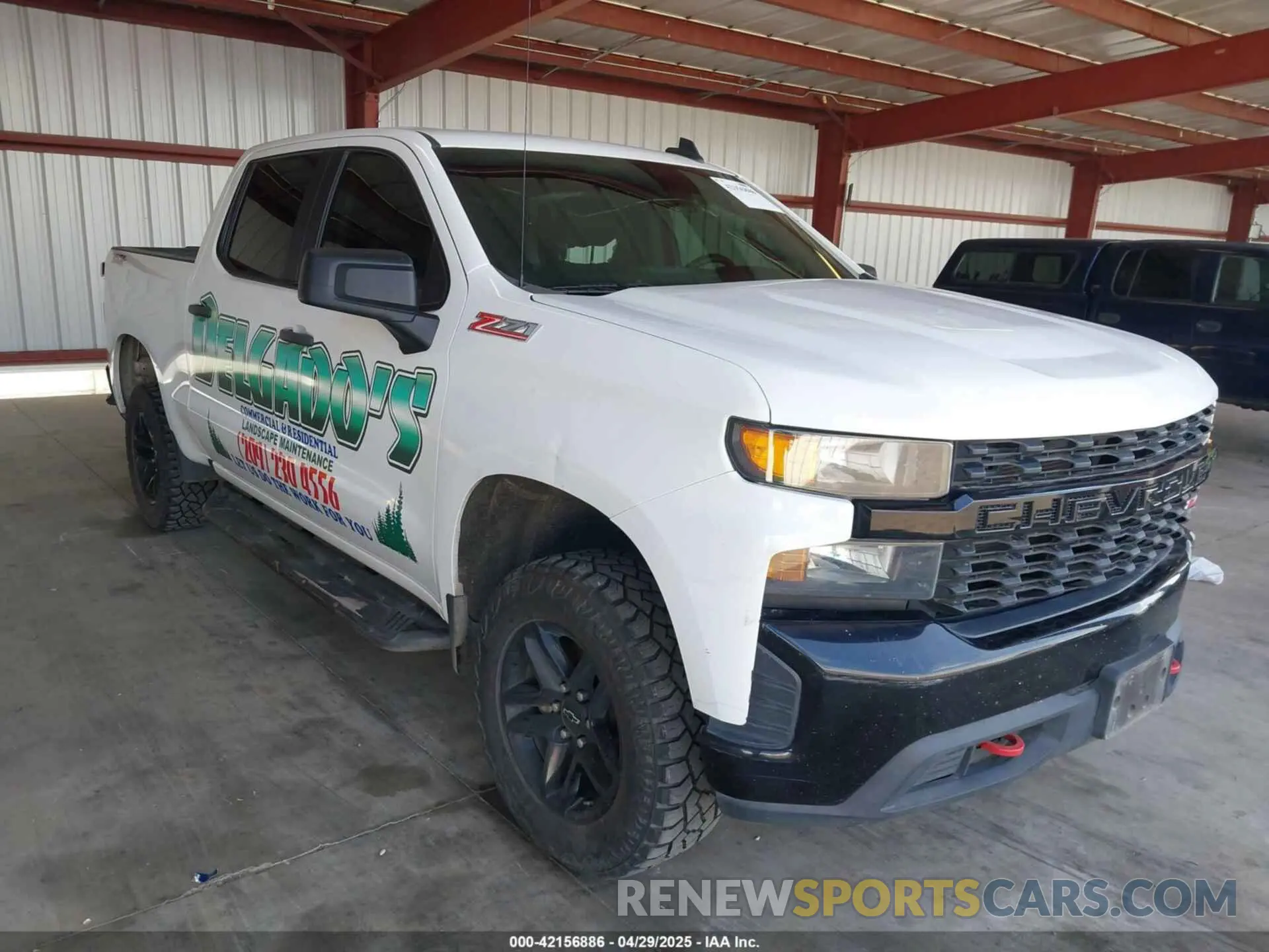 1 fotografías del automóvil dañado 3GCPYCEF4LG229741 CHEVROLET SILVERADO 1500 2020