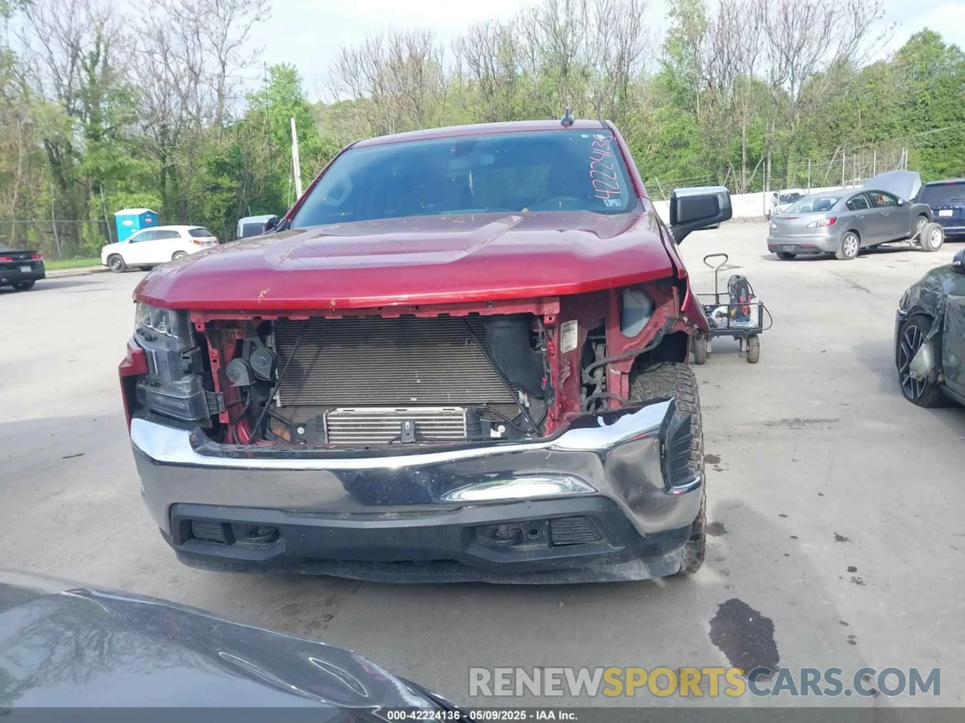 12 fotografías del automóvil dañado 3GCPYDEK9LG137513 CHEVROLET SILVERADO 1500 2020