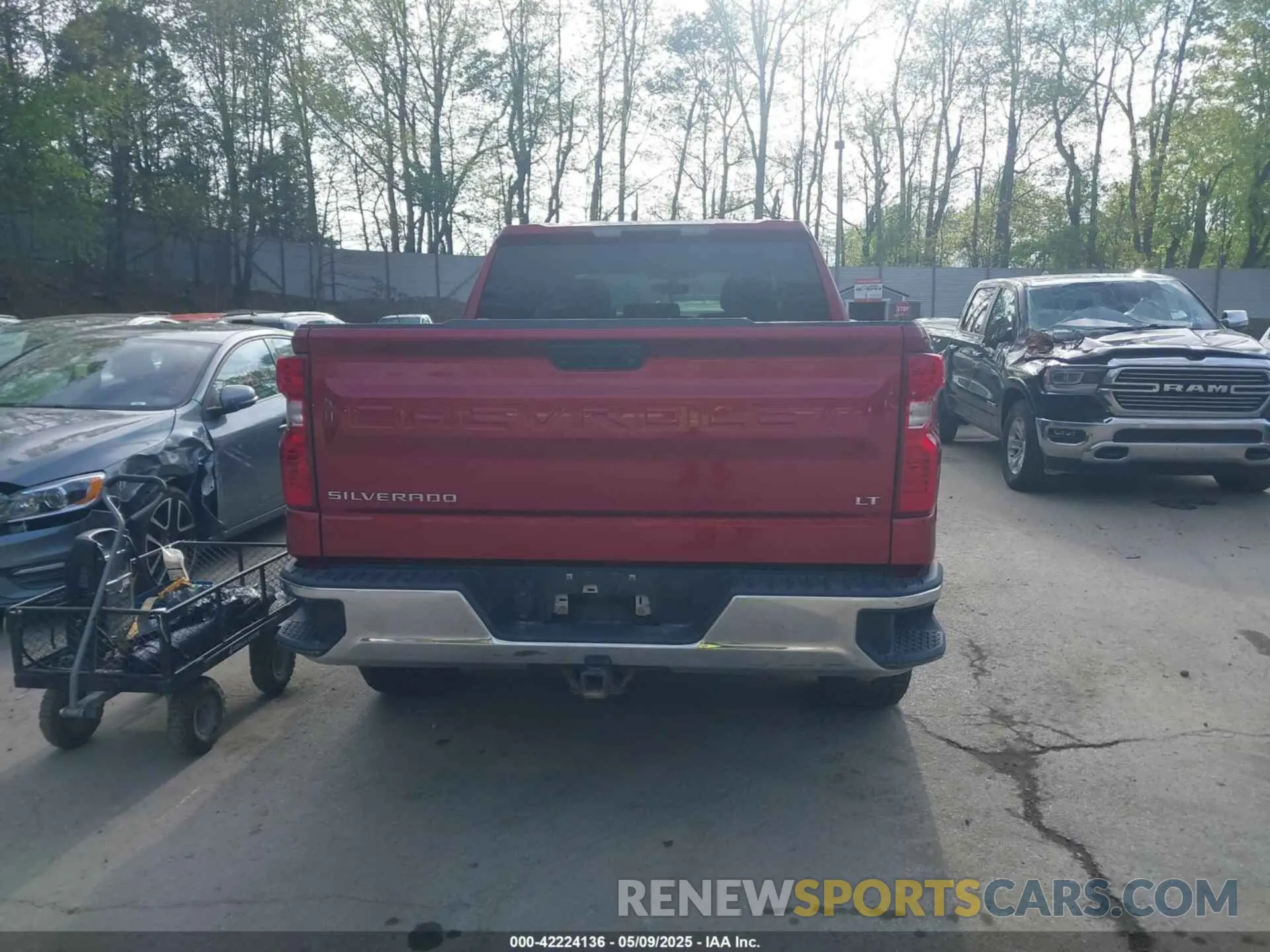 16 fotografías del automóvil dañado 3GCPYDEK9LG137513 CHEVROLET SILVERADO 1500 2020