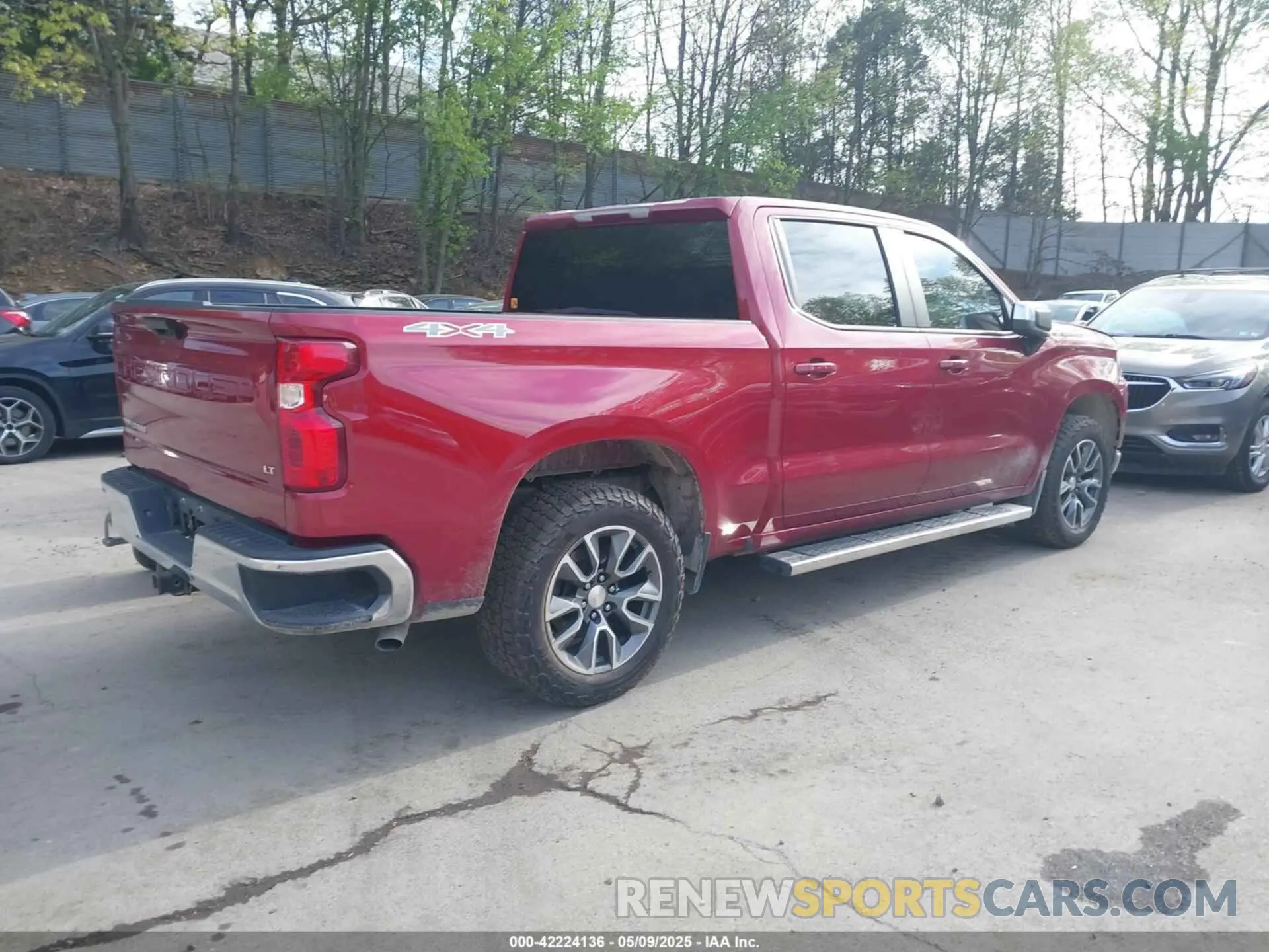 4 fotografías del automóvil dañado 3GCPYDEK9LG137513 CHEVROLET SILVERADO 1500 2020