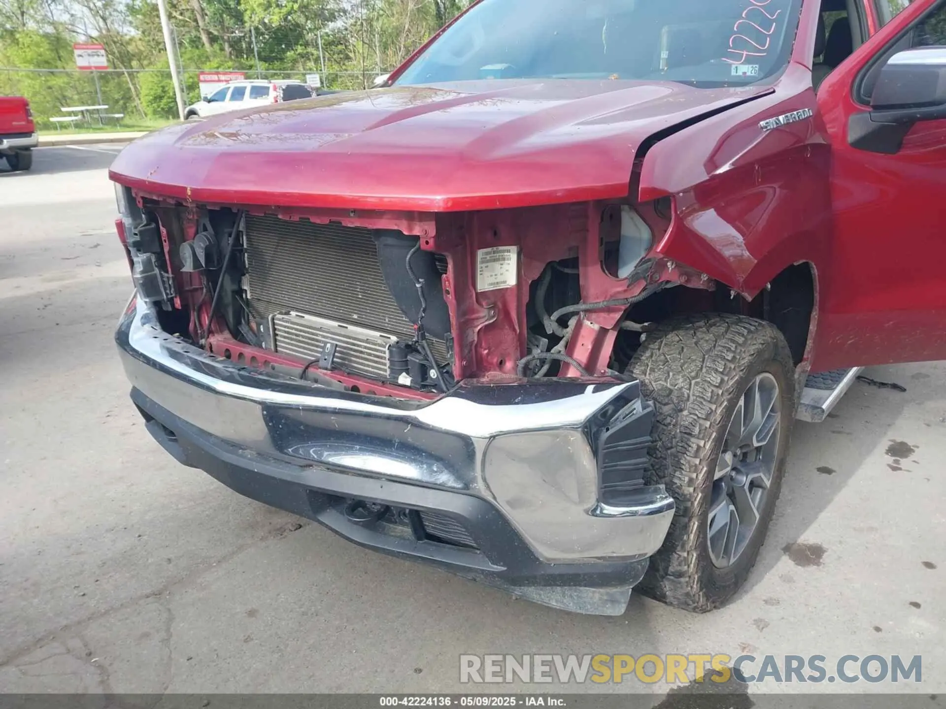 6 fotografías del automóvil dañado 3GCPYDEK9LG137513 CHEVROLET SILVERADO 1500 2020