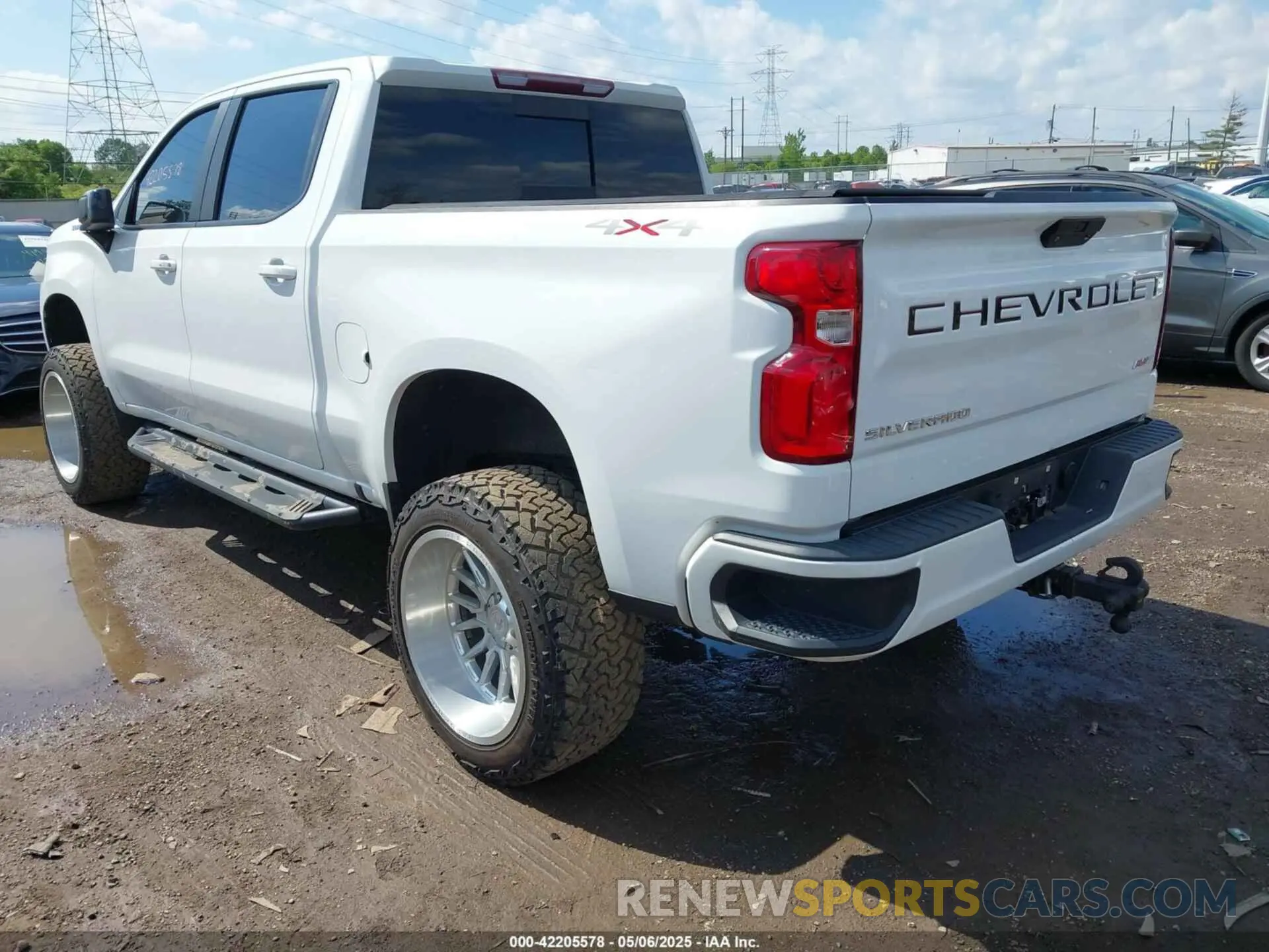 3 fotografías del automóvil dañado 3GCPYEEK2LG156006 CHEVROLET SILVERADO 1500 2020