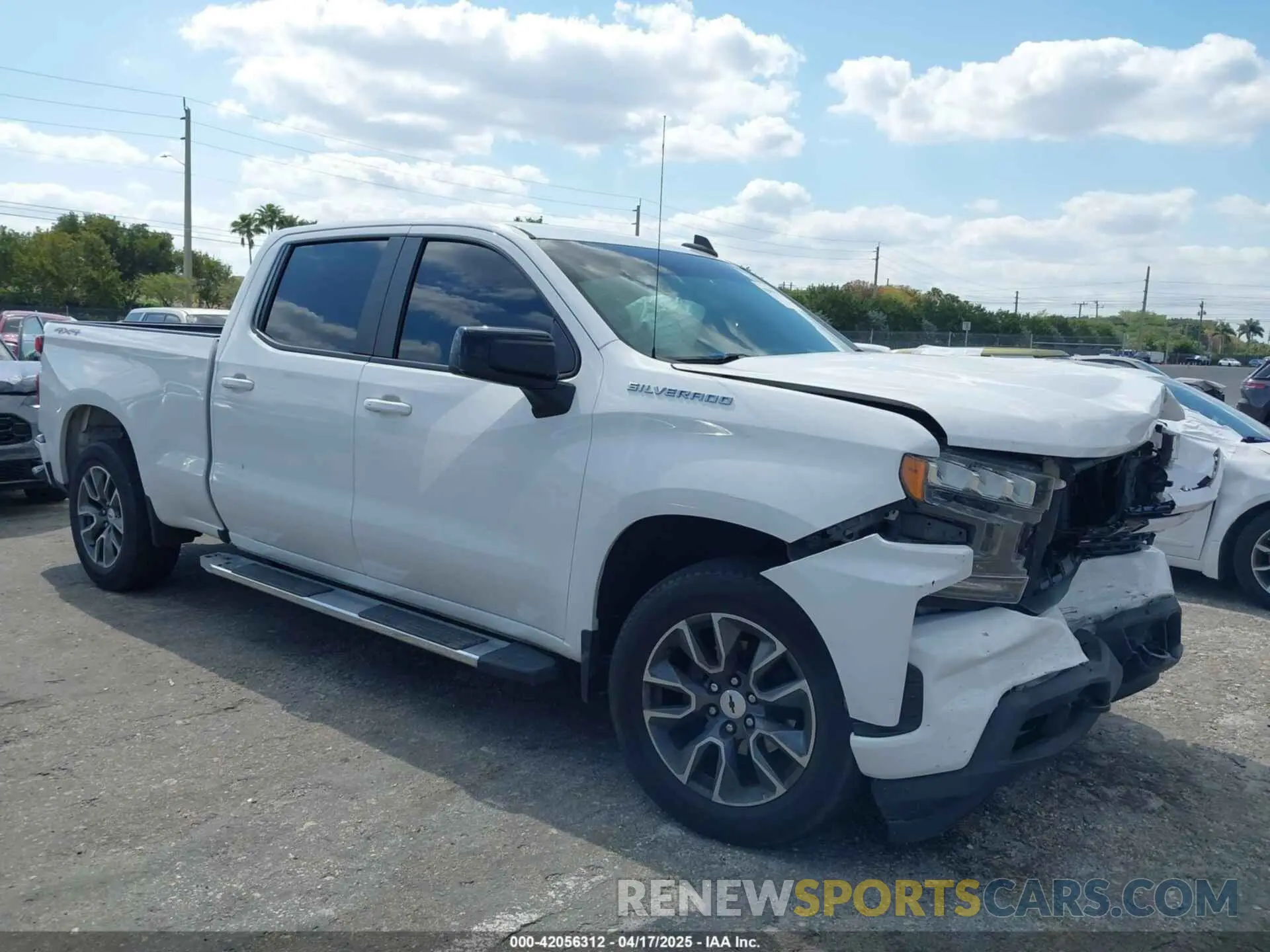 1 fotografías del automóvil dañado 3GCPYEEK9LG143348 CHEVROLET SILVERADO 1500 2020