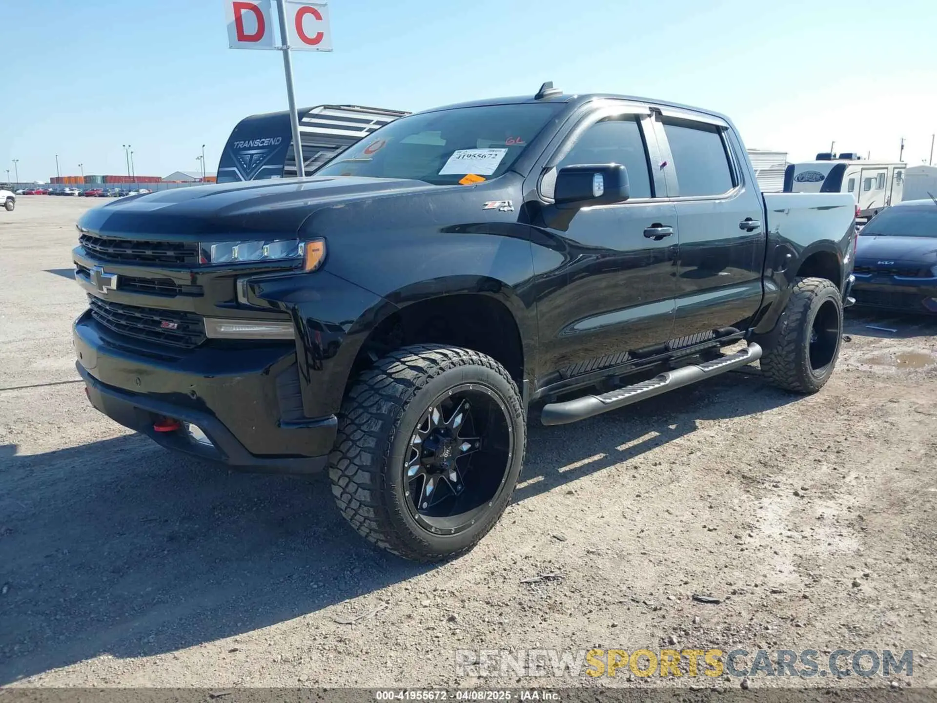 2 fotografías del automóvil dañado 3GCPYFED1LG179106 CHEVROLET SILVERADO 1500 2020