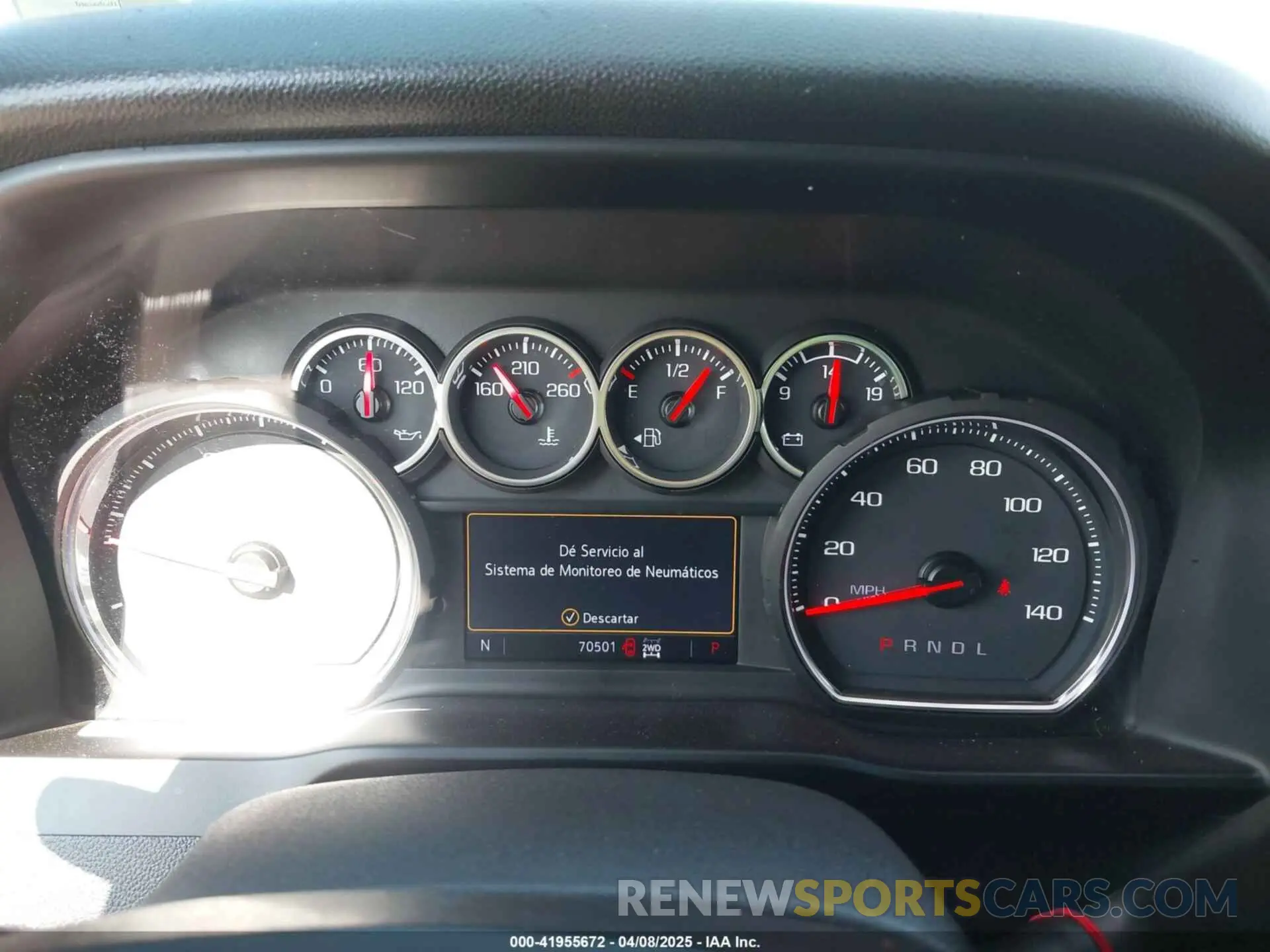 7 fotografías del automóvil dañado 3GCPYFED1LG179106 CHEVROLET SILVERADO 1500 2020