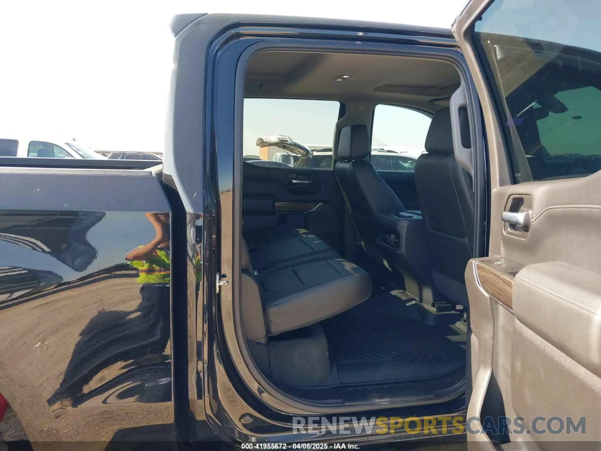 8 fotografías del automóvil dañado 3GCPYFED1LG179106 CHEVROLET SILVERADO 1500 2020