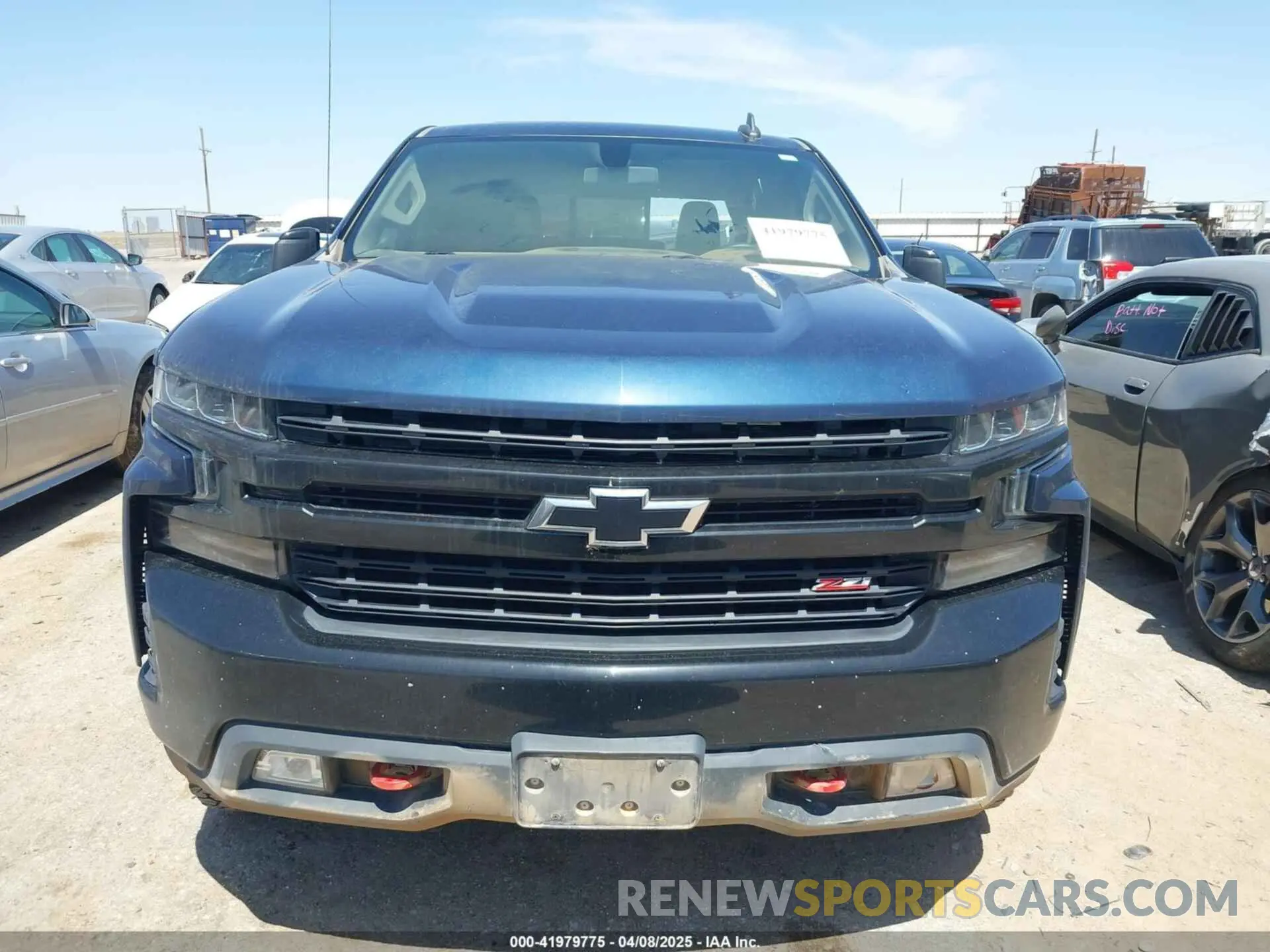 11 fotografías del automóvil dañado 3GCPYFED3LG411673 CHEVROLET SILVERADO 1500 2020
