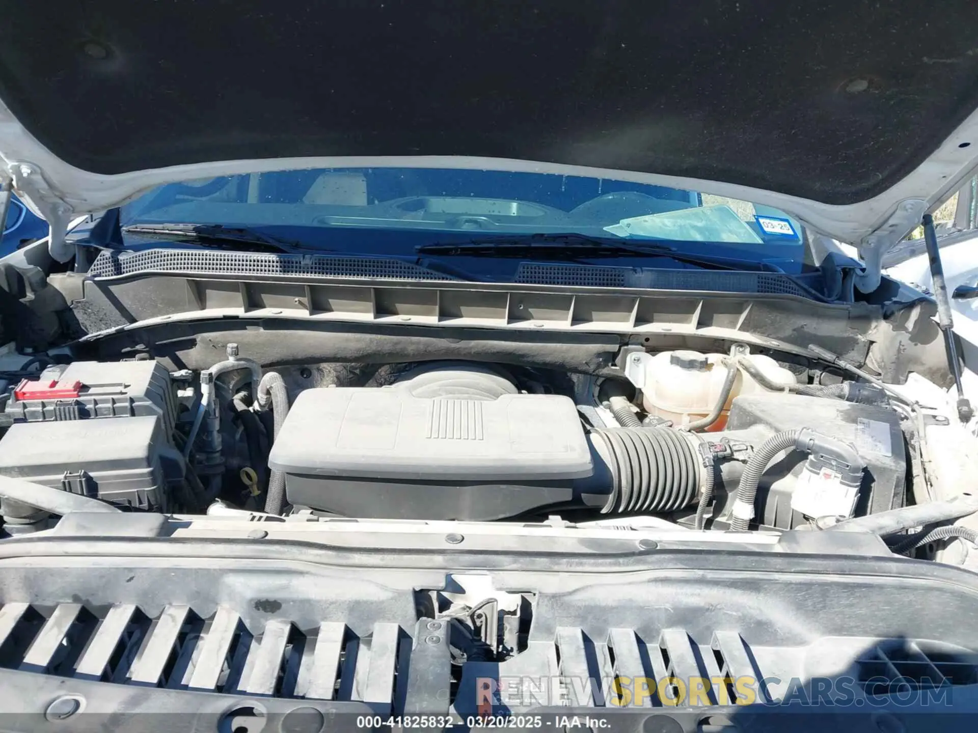 10 fotografías del automóvil dañado 3GCPYFED3LG423435 CHEVROLET SILVERADO 1500 2020